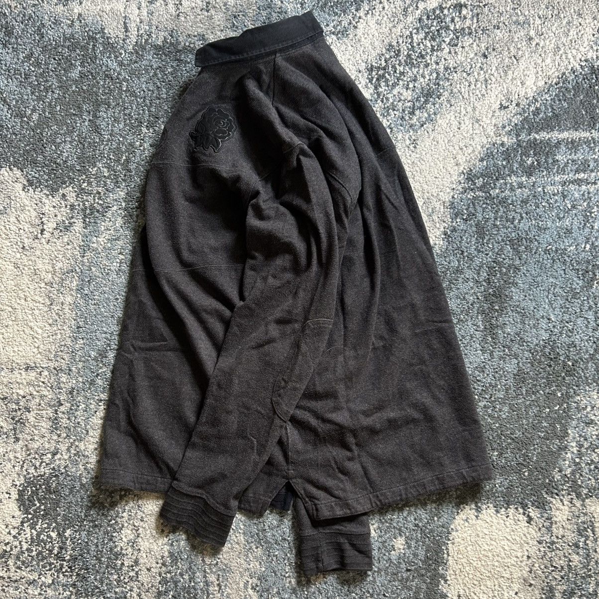 Nike 2012 ENGLAND ALL BLACK ROSE L/S RUGBY TOP Y2K ANTHRACiTE Size US XL / EU 56 / 4 - 13 Thumbnail