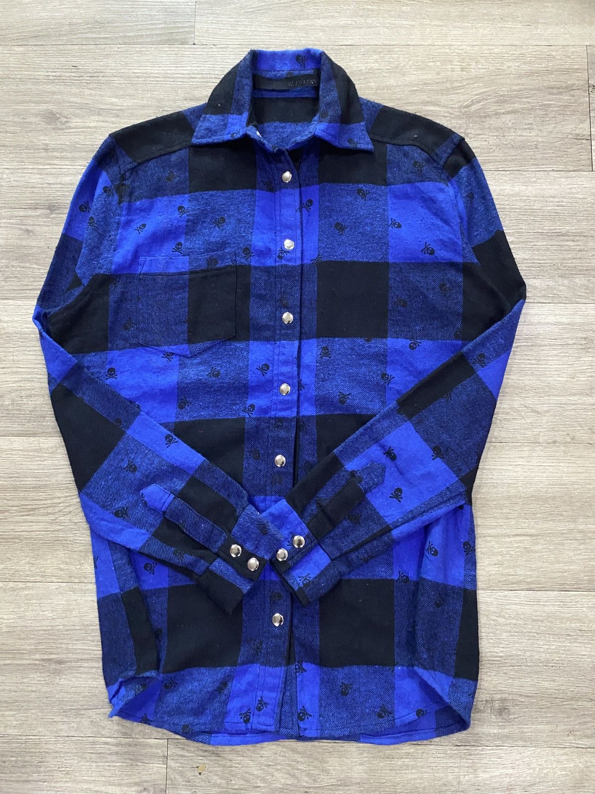 Hysteric Glamour × If Six Was Nine × Japanese Brand Flannel shirt Glad News Size US M / EU 48-50 / 2 - 7 Thumbnail