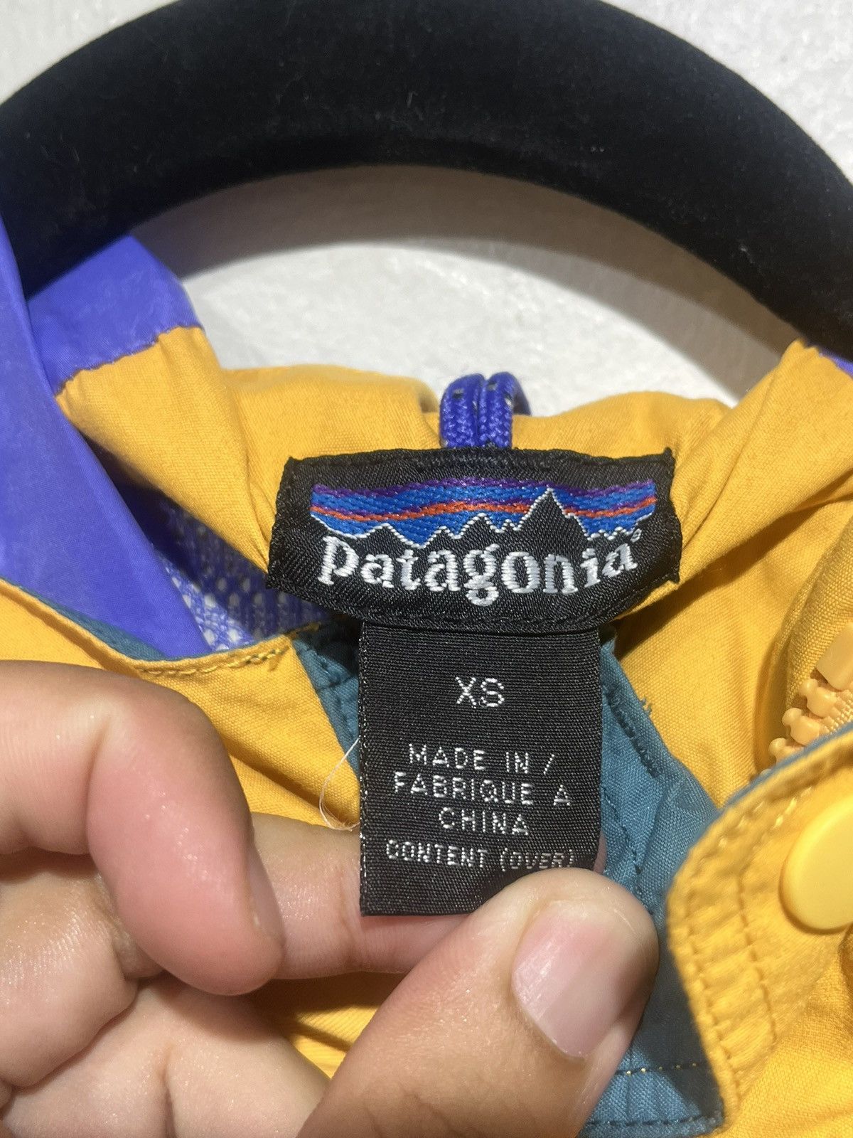 Patagonia × Vintage Vintage Patagonia windbreaker jackets Size US S / EU 44-46 / 1 - 3 Thumbnail