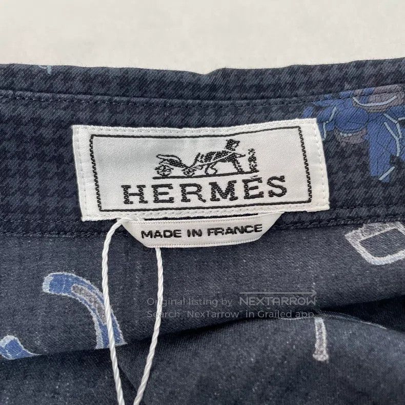 Hermes Hermes Floral pattern shirt Size US XS / EU 42 / 0 - 5 Thumbnail