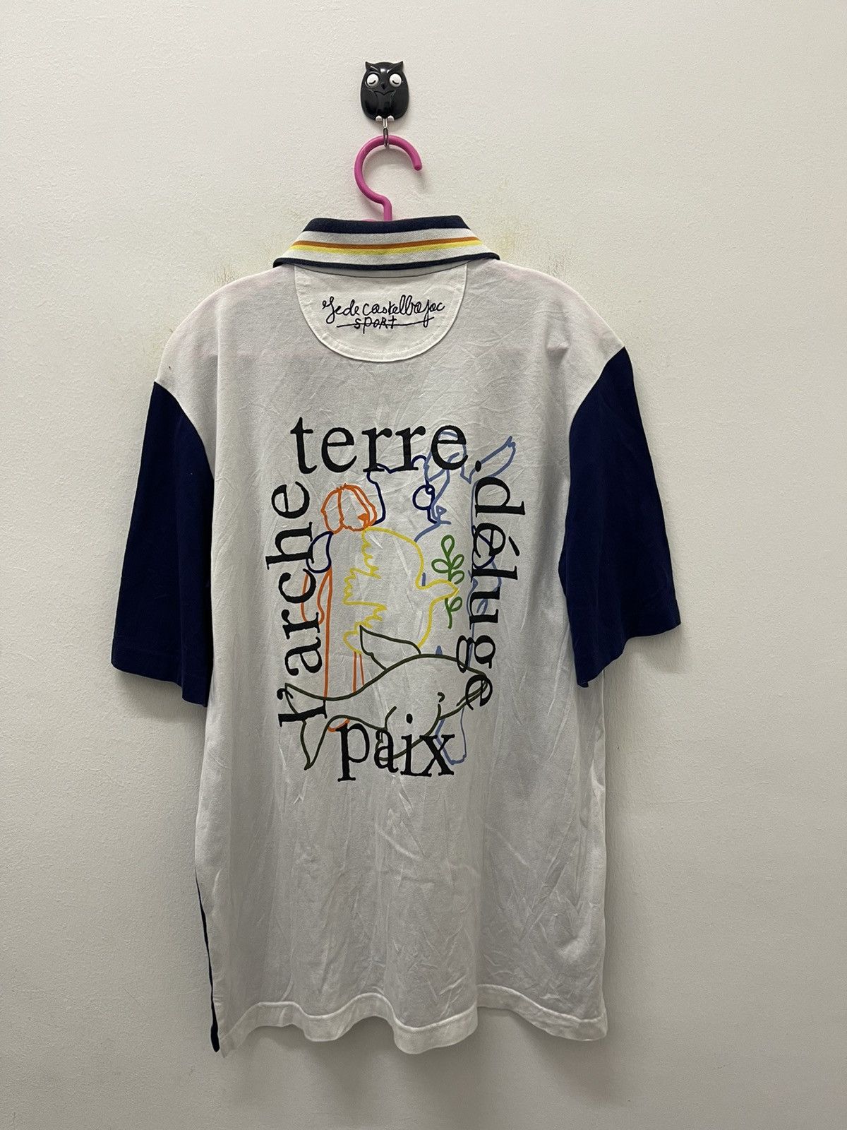 Jean Charles De Castelbajac Rare 2000 Vintage JEAN CHARLES DE CASTELBAJAC SPORT Polo Size US M / EU 48-50 / 2 - 1 Thumbnail