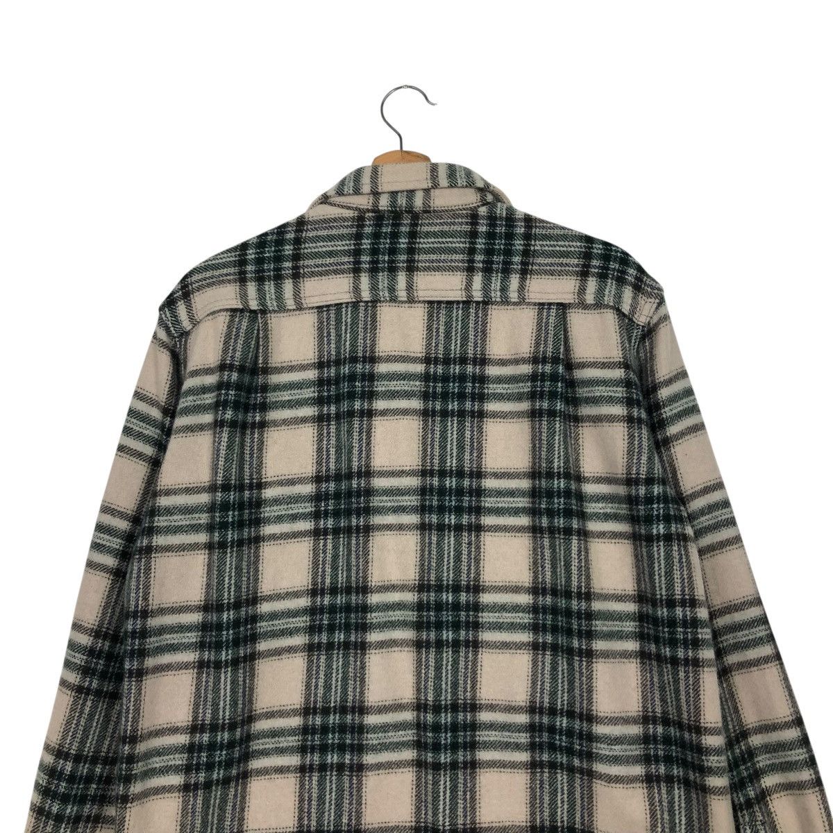 Japanese Brand × Vintage 🔥VINTAGE FLANNEL BIKER JACKET FELISSIMO TARTAN DESIGN CHECK Size US M / EU 48-50 / 2 - 11 Thumbnail