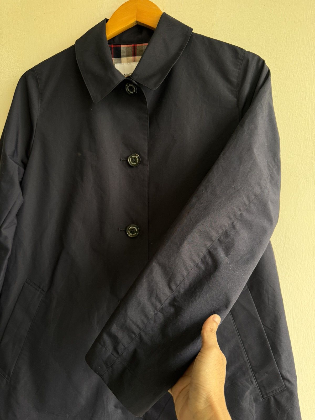 Mackintosh Mackintosh Philosophy Navy Trench Coat blue navy🔥 Size S / US 4 / IT 40 - 5 Thumbnail