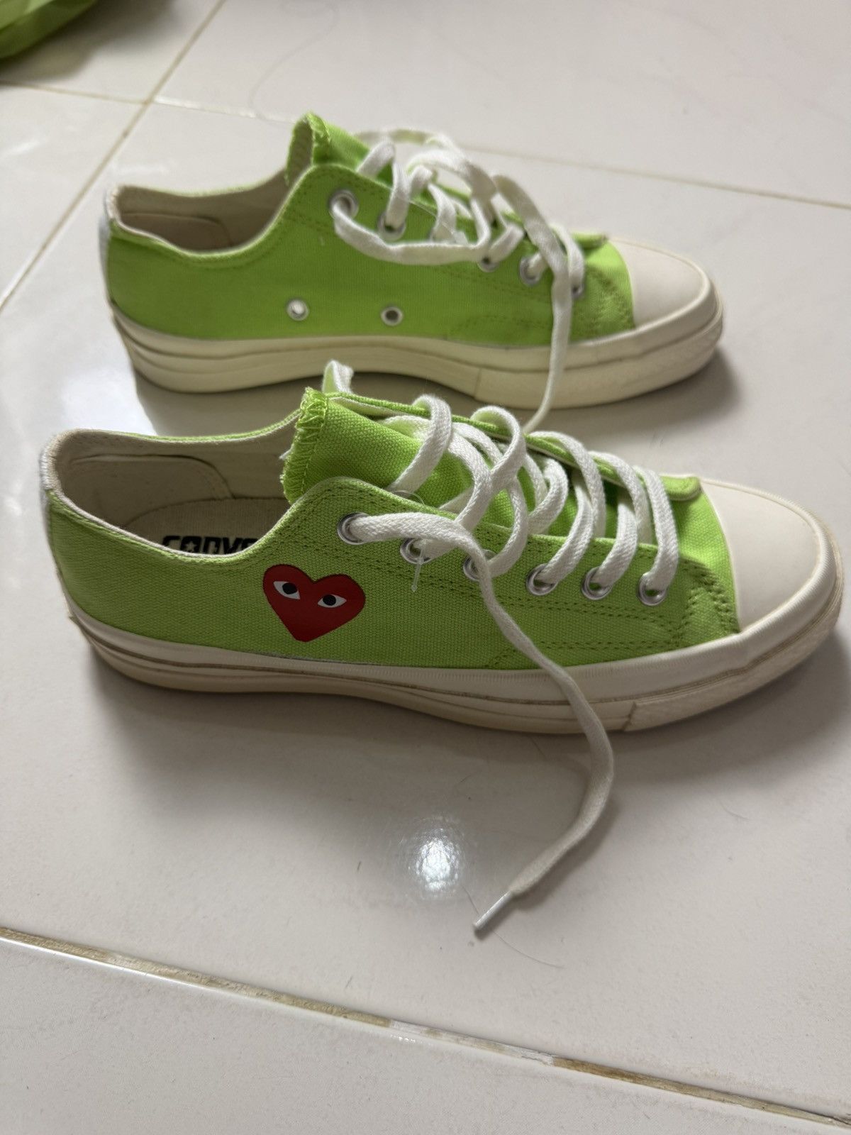 Comme des Garcons Comme des Garçons PLAY x Converse Chuck Taylor All-Star Size US 6 / EU 39 - 1 Thumbnail