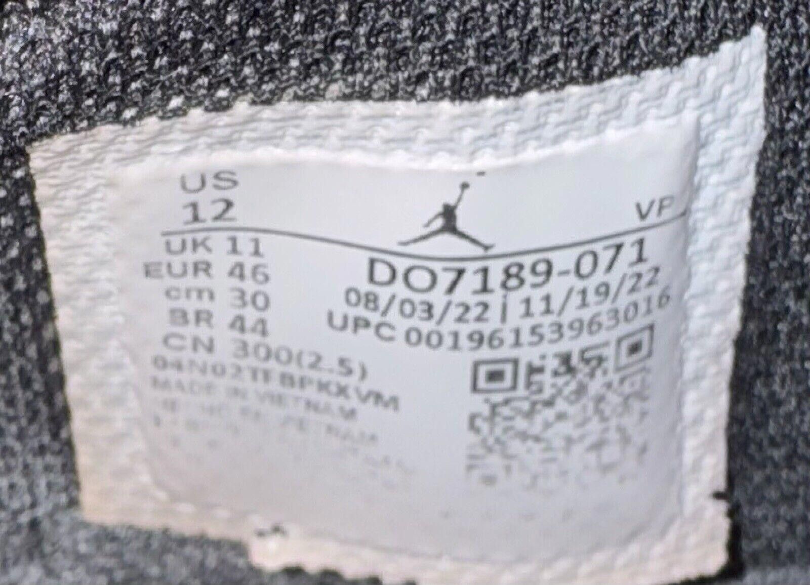 Jordan Brand Nike Air Jordan Why Not Zer0.6 Black Gold DO7189-071 - Sz 12 Size US 12 / EU 45 - 9 Thumbnail