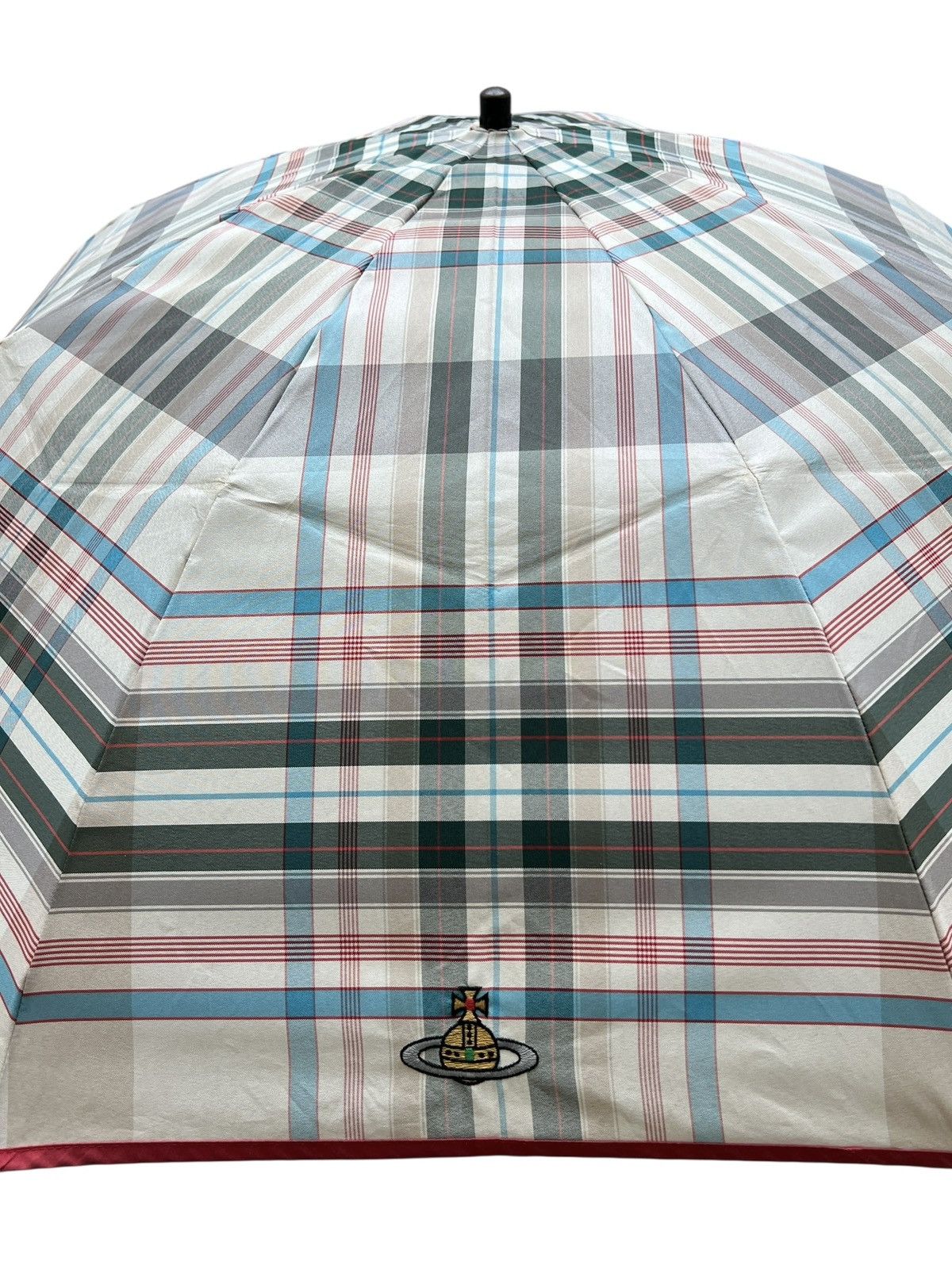 Vivienne Westwood 1990s Vivienne Westwood Plaid Foldable Umbrella Size ONE SIZE - 10 Thumbnail