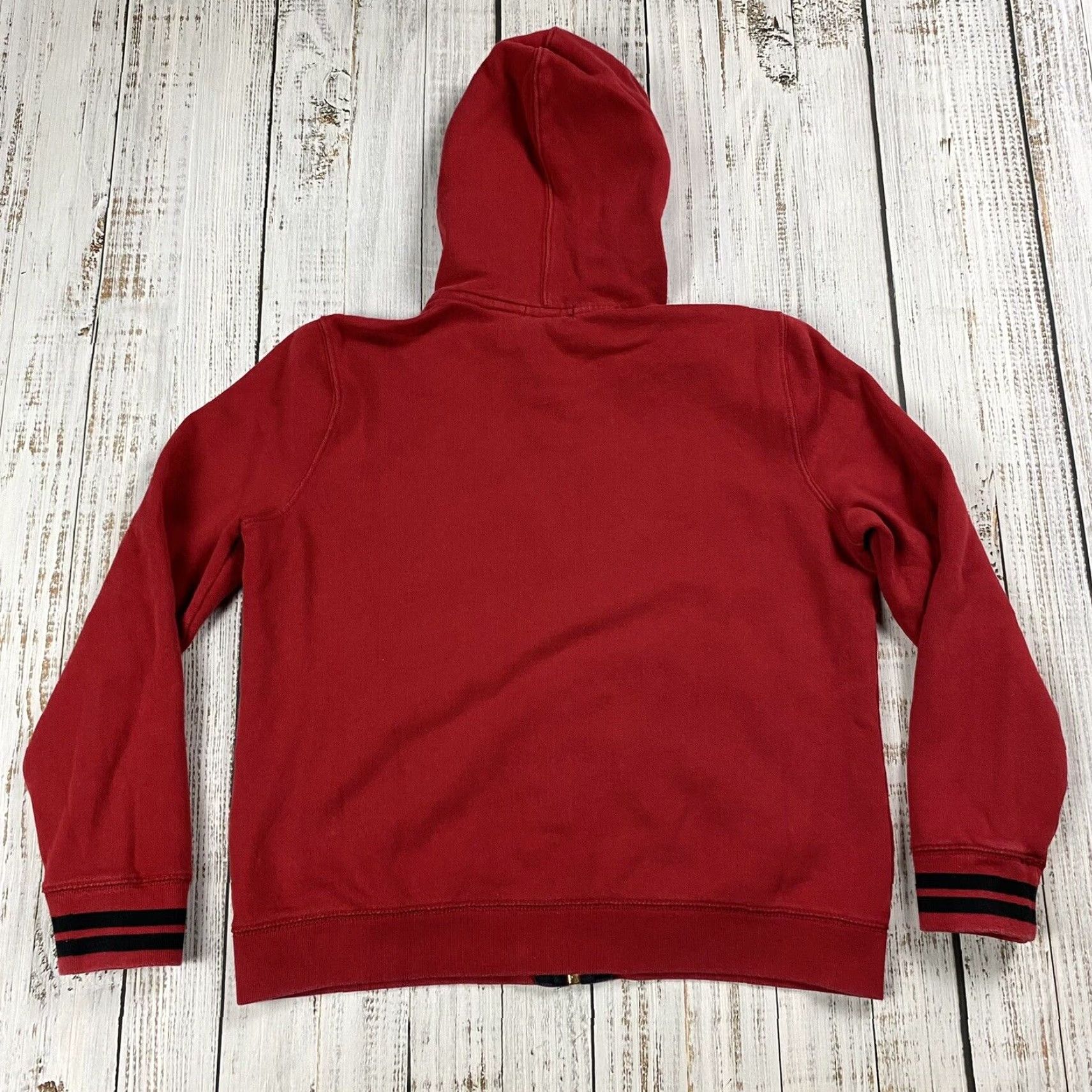 Ralph Lauren Ralph Lauren LRL Zip-Up Hoodie Sweatshirt Nautical Logo Red L Womens Size L / US 10 / IT 46 - 4 Thumbnail