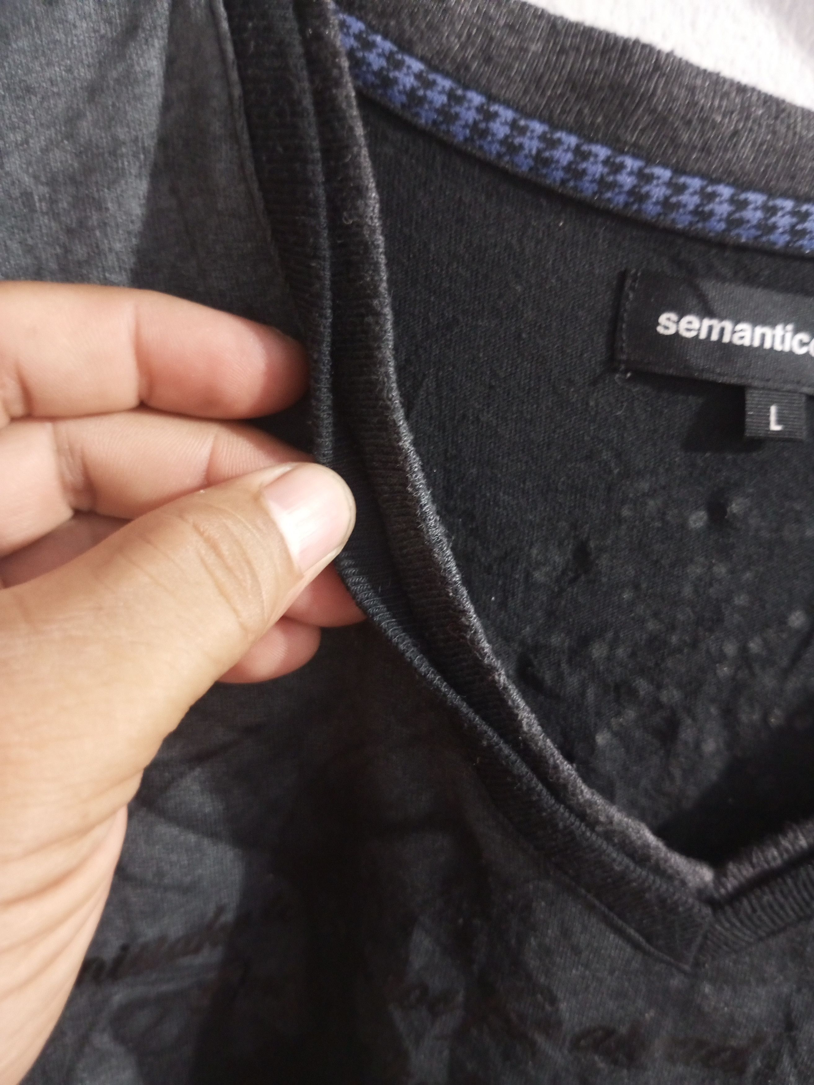 semanticdesign Vintage semantic design poem studded cross t shirt Size US M / EU 48-50 / 2 - 8 Thumbnail