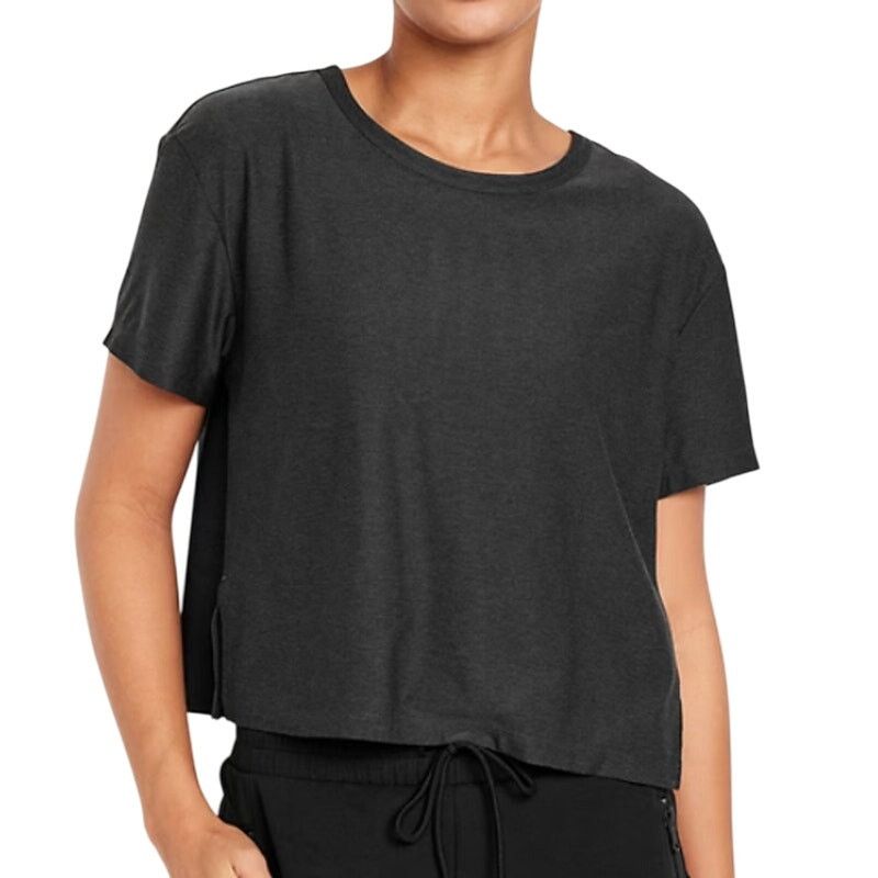 Old Navy Old Navy Petite CloudMotion T-Shirt in Black, Size LP Size L / US 10 / IT 46 - 1 Thumbnail