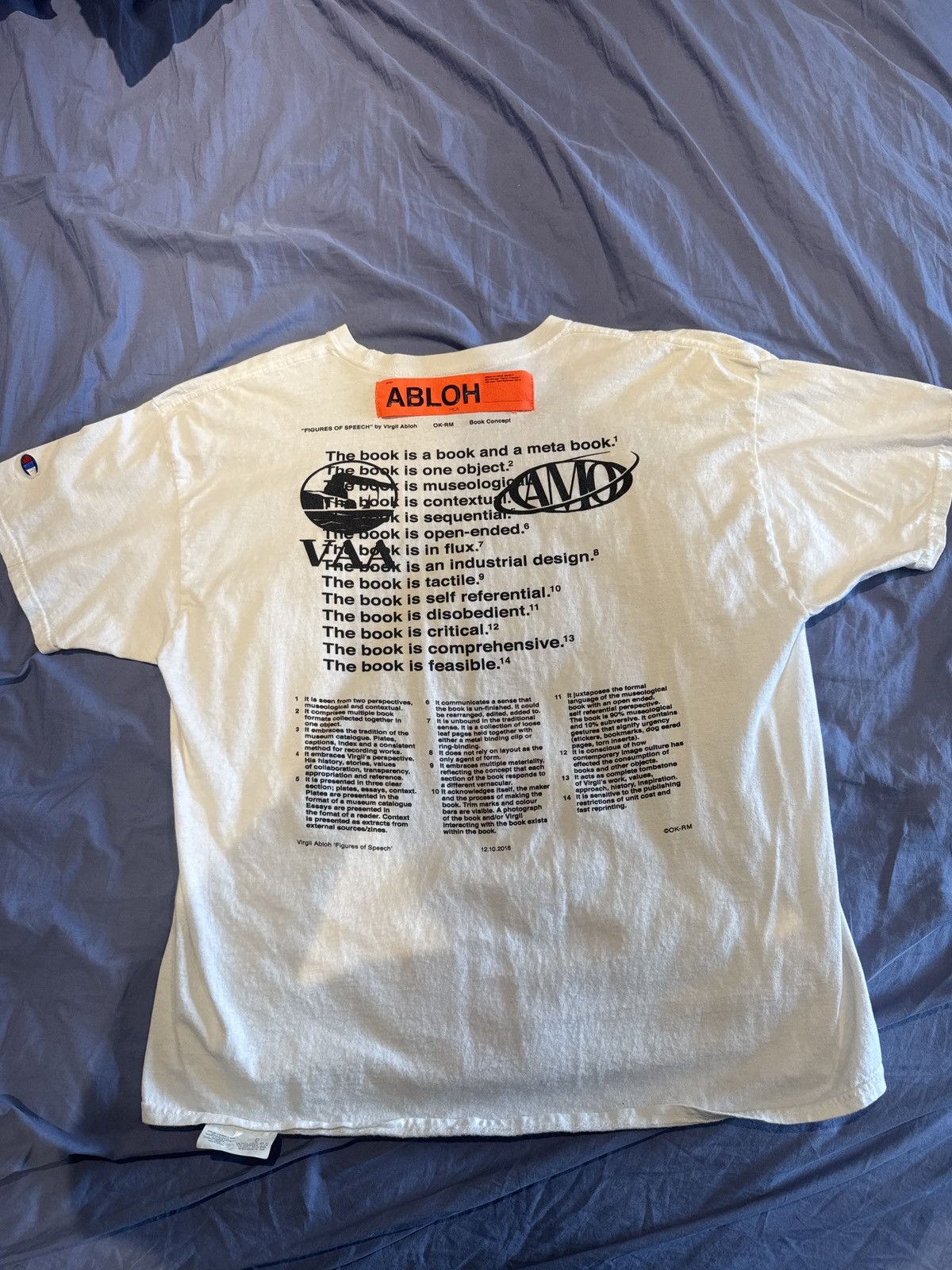 Off-White Off-White Figures of Speech MCA Chicago 2019 Size US XL / EU 56 / 4 - 3 Thumbnail