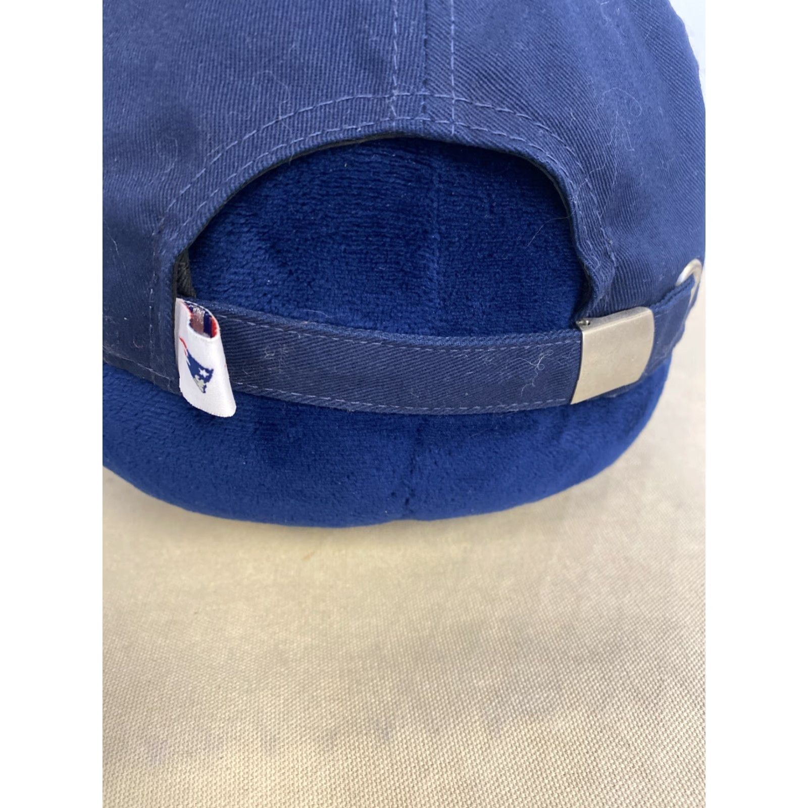 New Era RARE New Era New England Patriots Glitter Sequin Baseball Cap Women’s OS Navy Blue Patriotic Size ONE SIZE - 4 Thumbnail