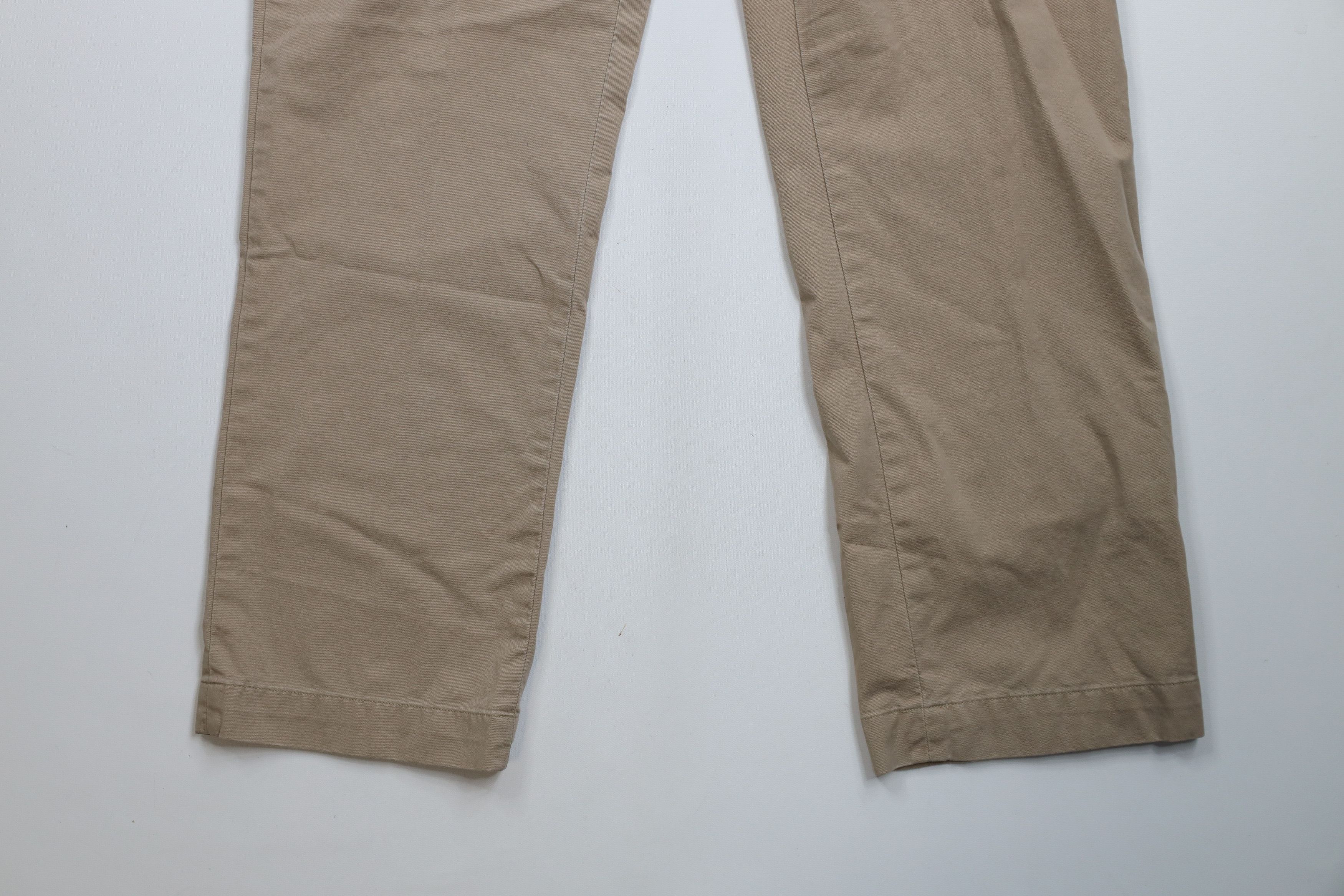 Ralph Lauren × Vintage Vintage Ralph Lauren Wide Leg Chino Pants Trousers Beige Size US 36 / EU 52 - 4 Thumbnail