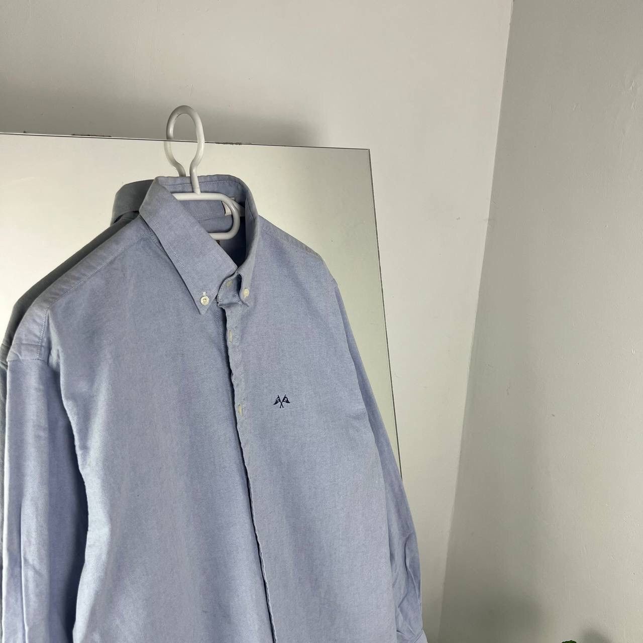Burberry Button Up Shirt Vintage Thomas Burberry Size US M / EU 48-50 / 2 - 2 Thumbnail