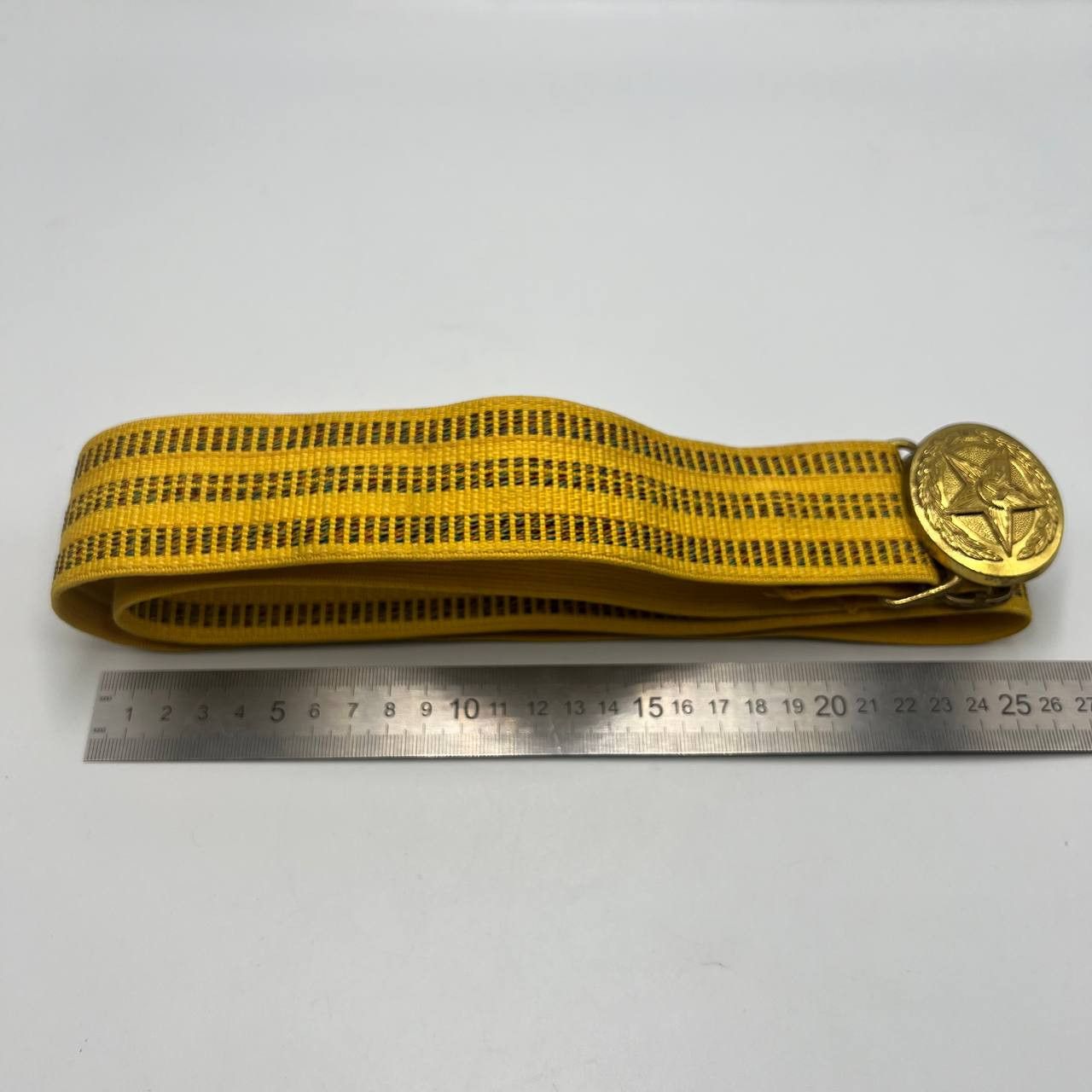 Vintage Vintage USSR Military Soldiers Army Officer's Belt Uniform Size ONE SIZE - 5 Thumbnail