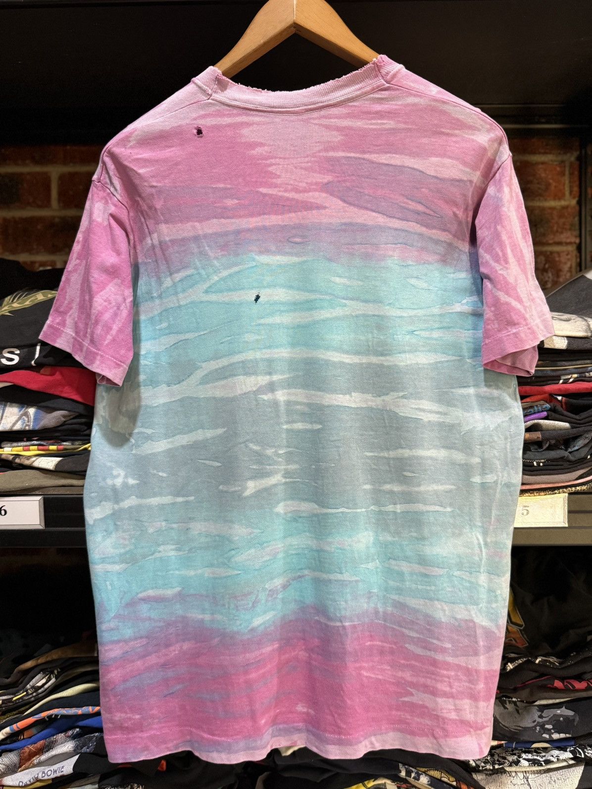 Girl Skateboards Thrashed Vintage 90s FOTL Pocket Tie Dye Distressed Tee Size US M / EU 48-50 / 2 - 9 Thumbnail
