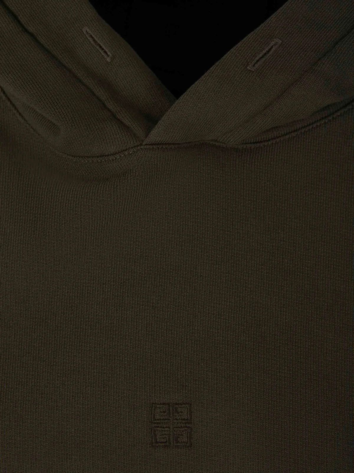 Givenchy o1loc1c0824 Layered Effect Hoodie in Green Size S / US 4 / IT 40 - 4 Thumbnail