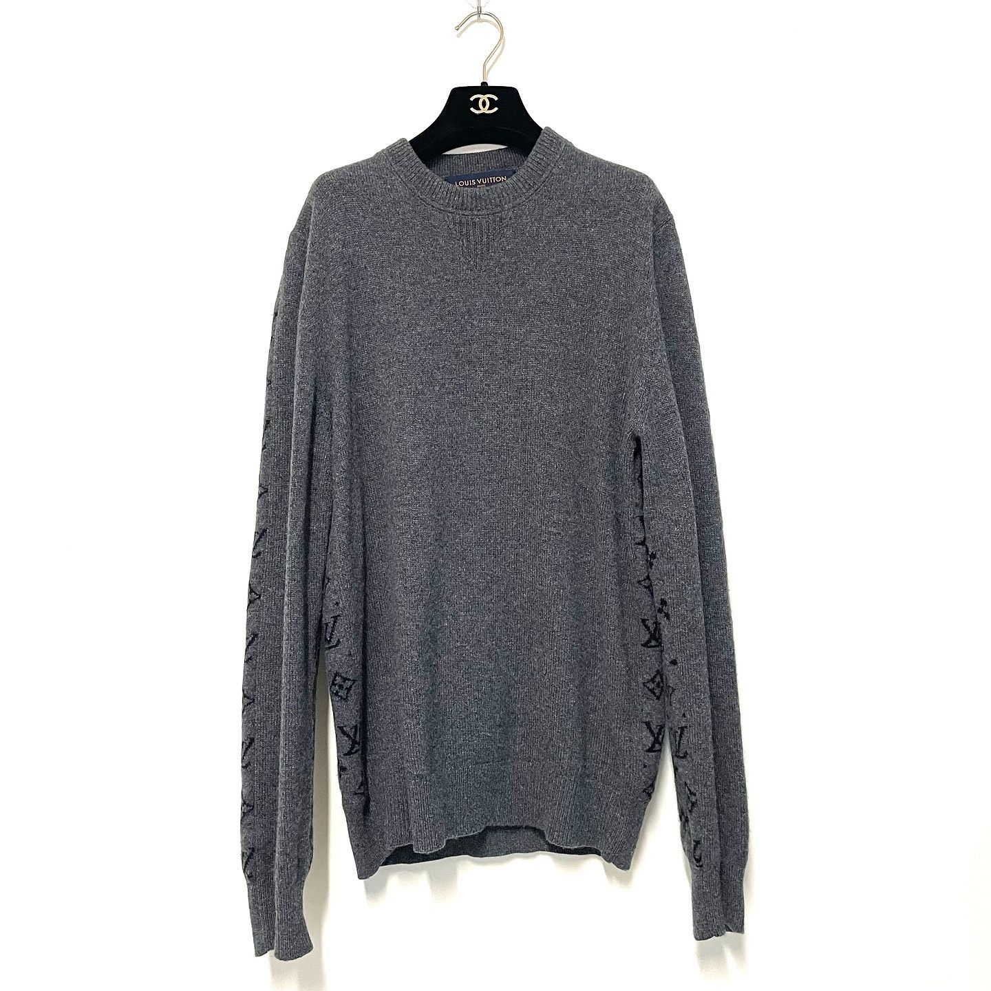 Louis Vuitton Louis Vuitton Monogram Cashmere Sweater Size M Size US M / EU 48-50 / 2 - 1 Thumbnail