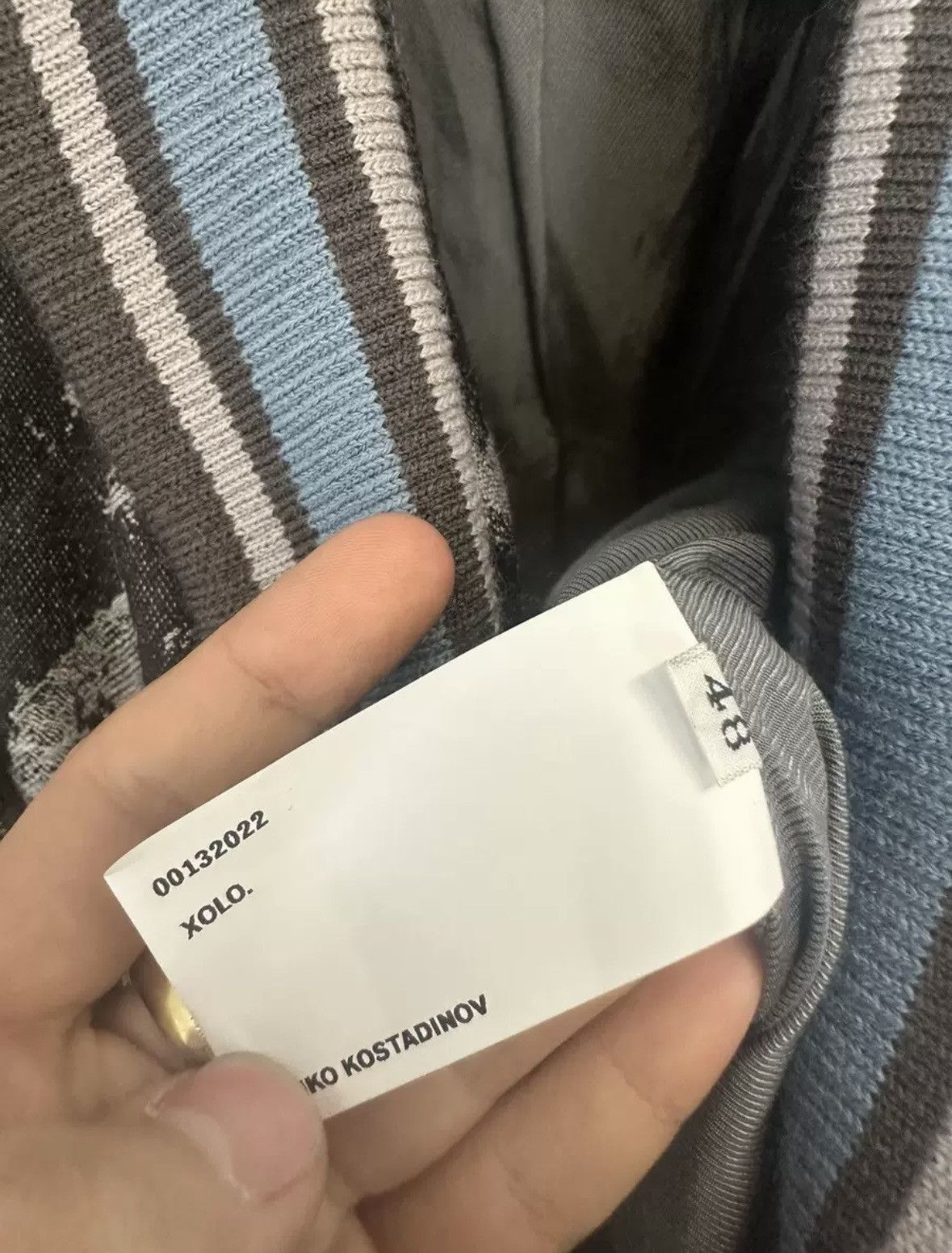 Kiko Kostadinov Kiko kostadinov marble suit Size 48R - 9 Thumbnail