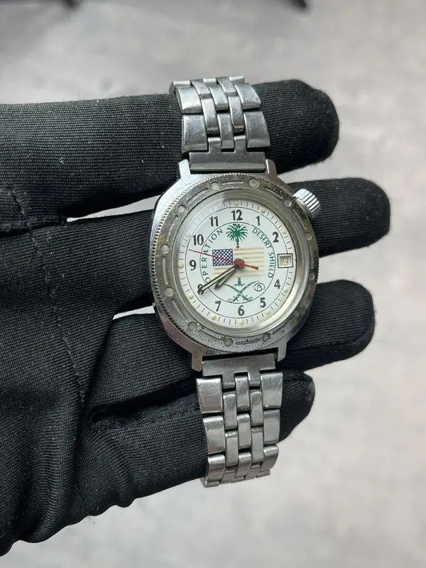 VIBE Vostok Commander’s OPERATION DESERT SHIELD mechanical watch Size ONE SIZE - 8 Thumbnail