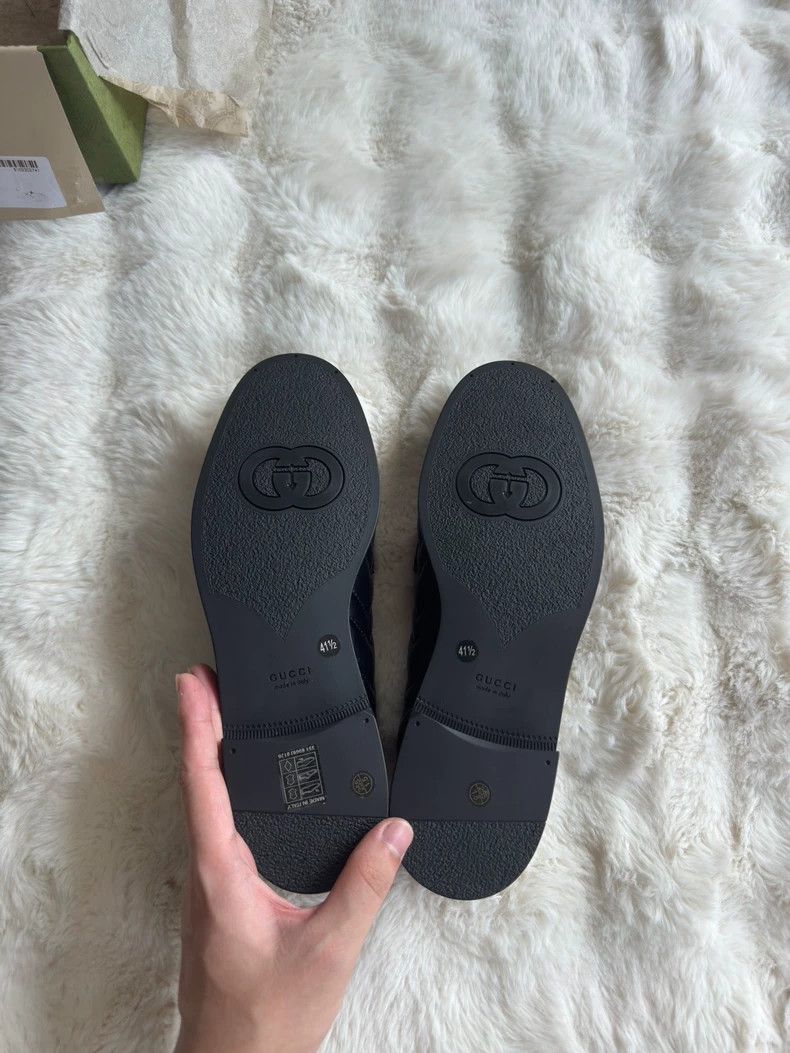 Gucci Guicci Lefuxie leather shoes Size US 8.5 / EU 41-42 - 6 Thumbnail
