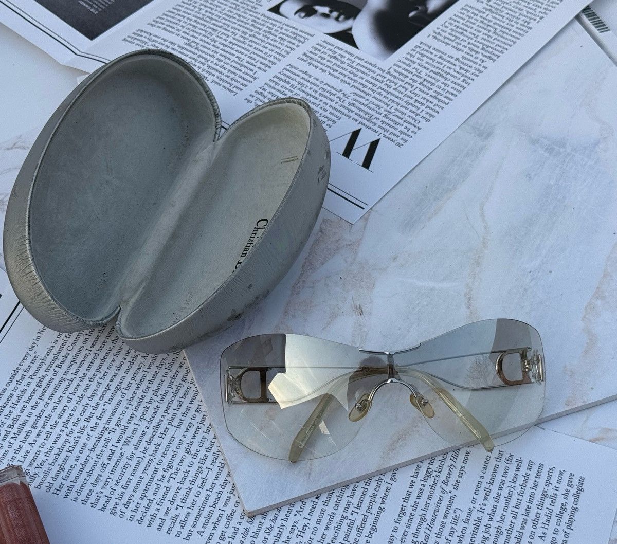 Dior Dior Galliano vintage sunglasses Diorella Size ONE SIZE - 22 Thumbnail
