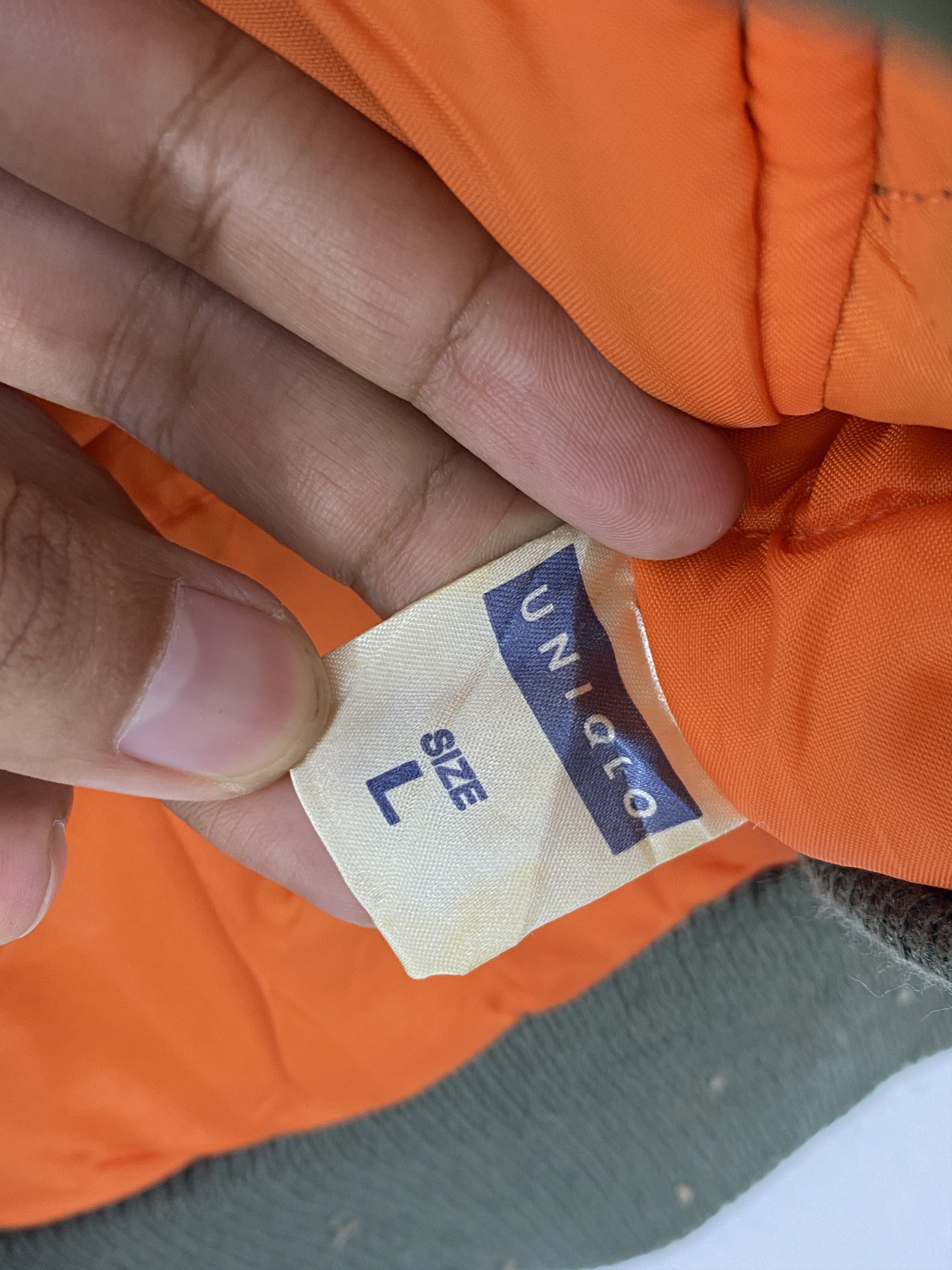 Uniqlo Vintage Uniqlo Bomber Zipper Flight Jacket J1934 Size US L / EU 52-54 / 3 - 8 Thumbnail