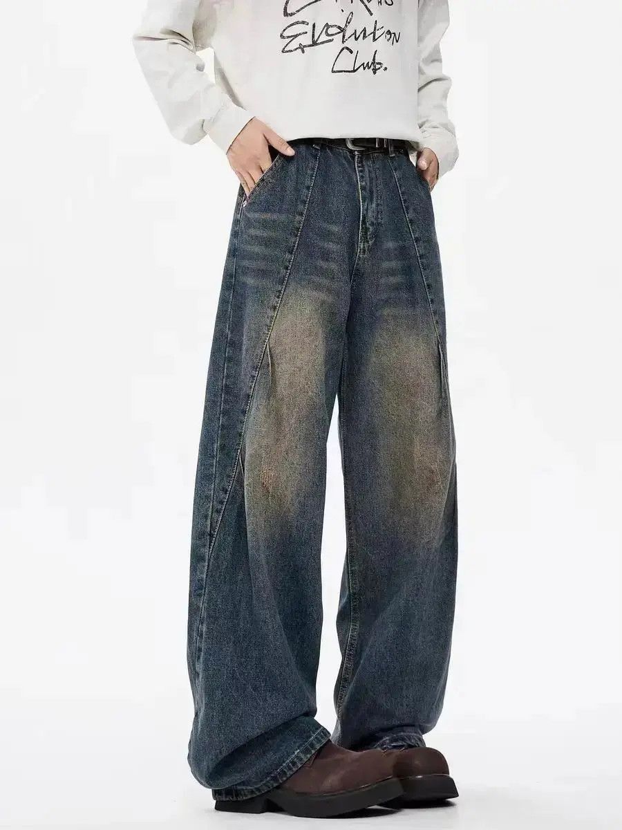 Japanese Brand Vintage American jeans loose casual trousers Size US 32 / EU 48 - 5 Thumbnail