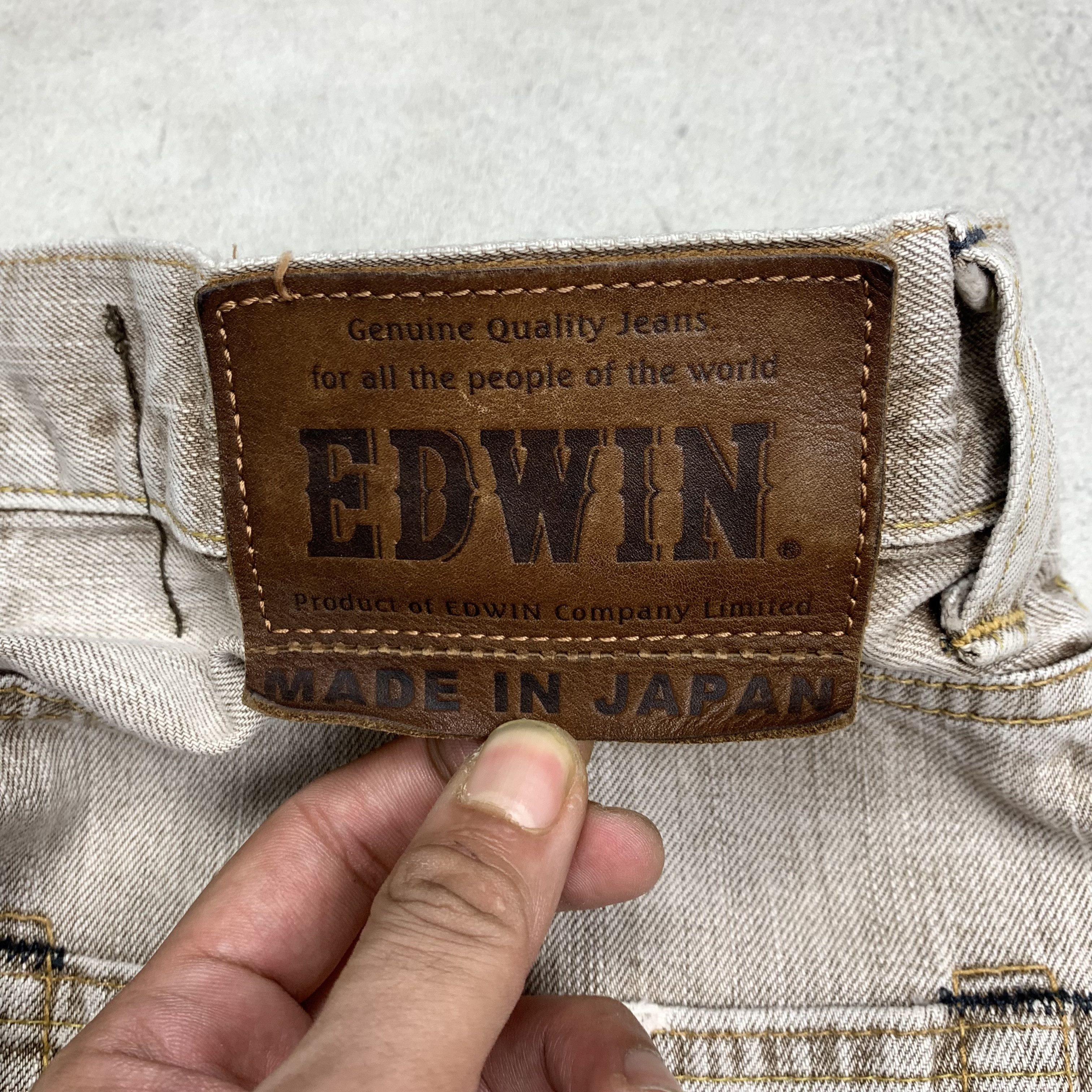 Edwin Vintage Edwin 505V Redline Selvedge Jeans Size US 33 - 12 Thumbnail