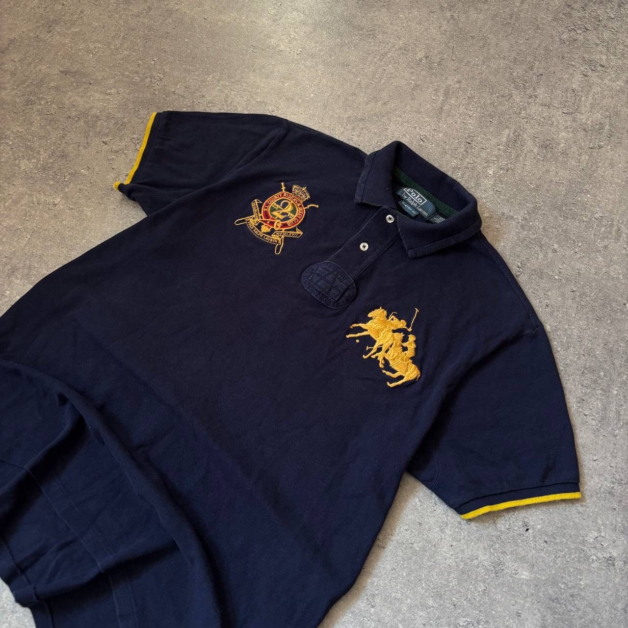 Polo Ralph Lauren × Vintage Polo Ralph Lauren Vintage Polo Size US L / EU 52-54 / 3 - 3 Thumbnail