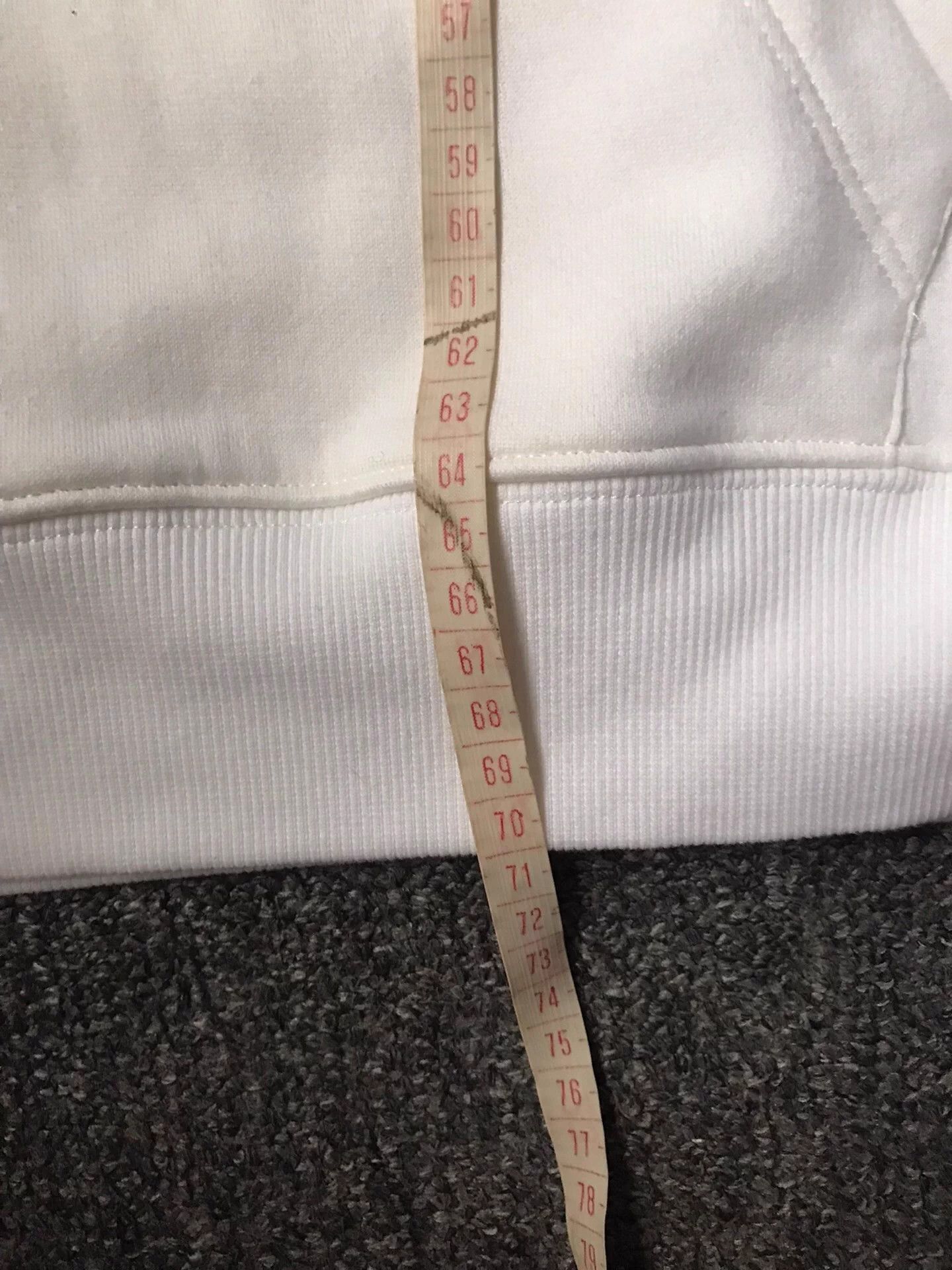 Valentino Valentino Color Letter Cream Hoodie Unisex L Size US L / EU 52-54 / 3 - 9 Thumbnail