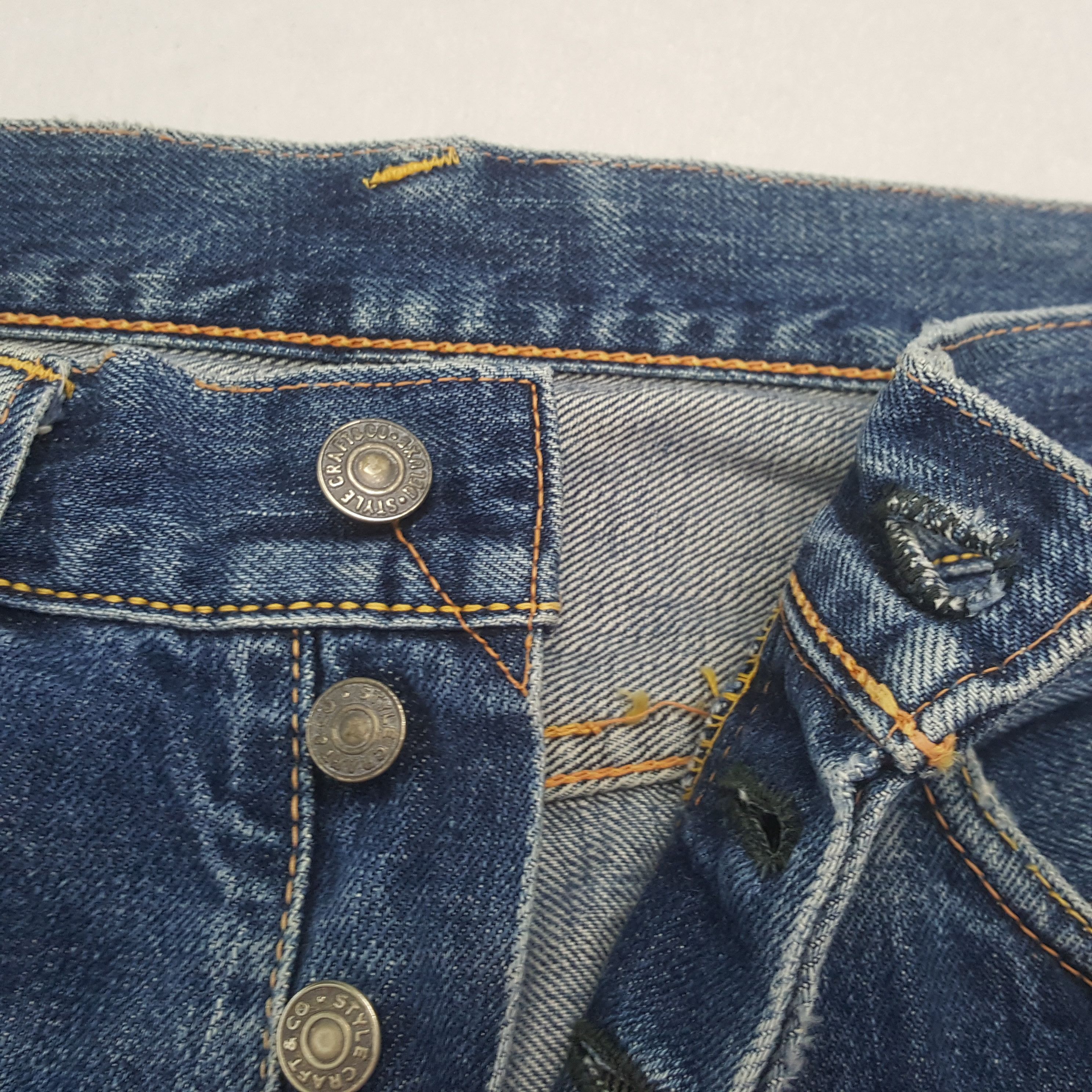 Evisu Evisu Japanese Brand Custom Daicock Jeans C297N12 Size US 29 - 13 Thumbnail