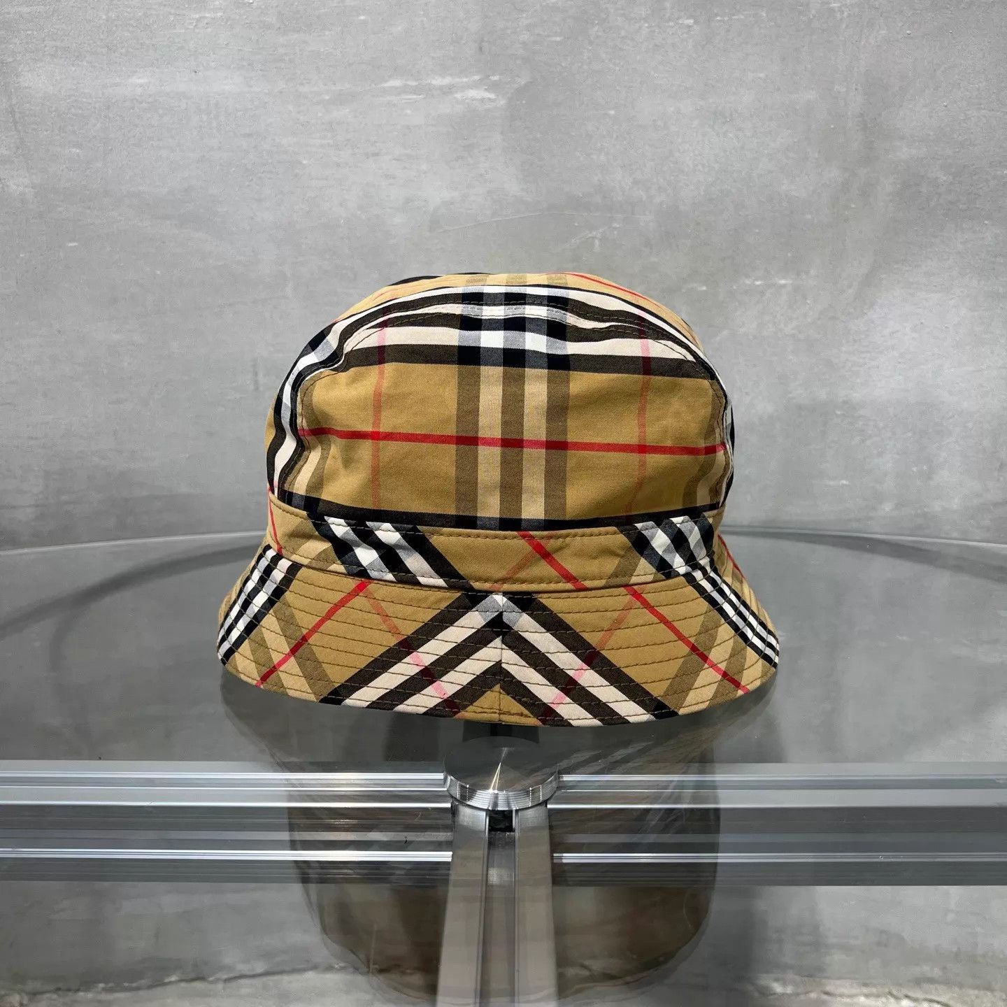 Burberry Burberry Check Fisherman Hat M Size ONE SIZE - 4 Thumbnail