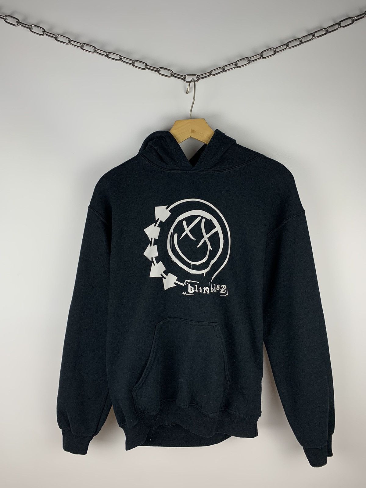 Band Tees Vintage Y2K Blink-182 Punk Rock Band Hoodie Smile Graphic Size US S / EU 44-46 / 1 - 1 Thumbnail
