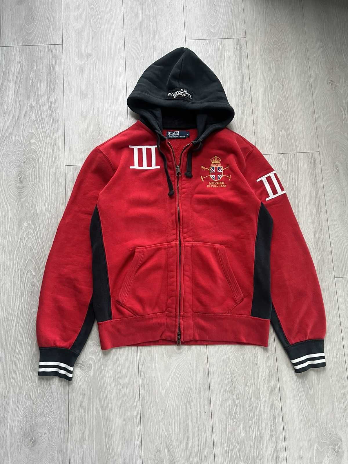 Polo Ralph Lauren Ralph Lauren Mercer vintage zip hoodie Size US L / EU 52-54 / 3 - 1 Thumbnail