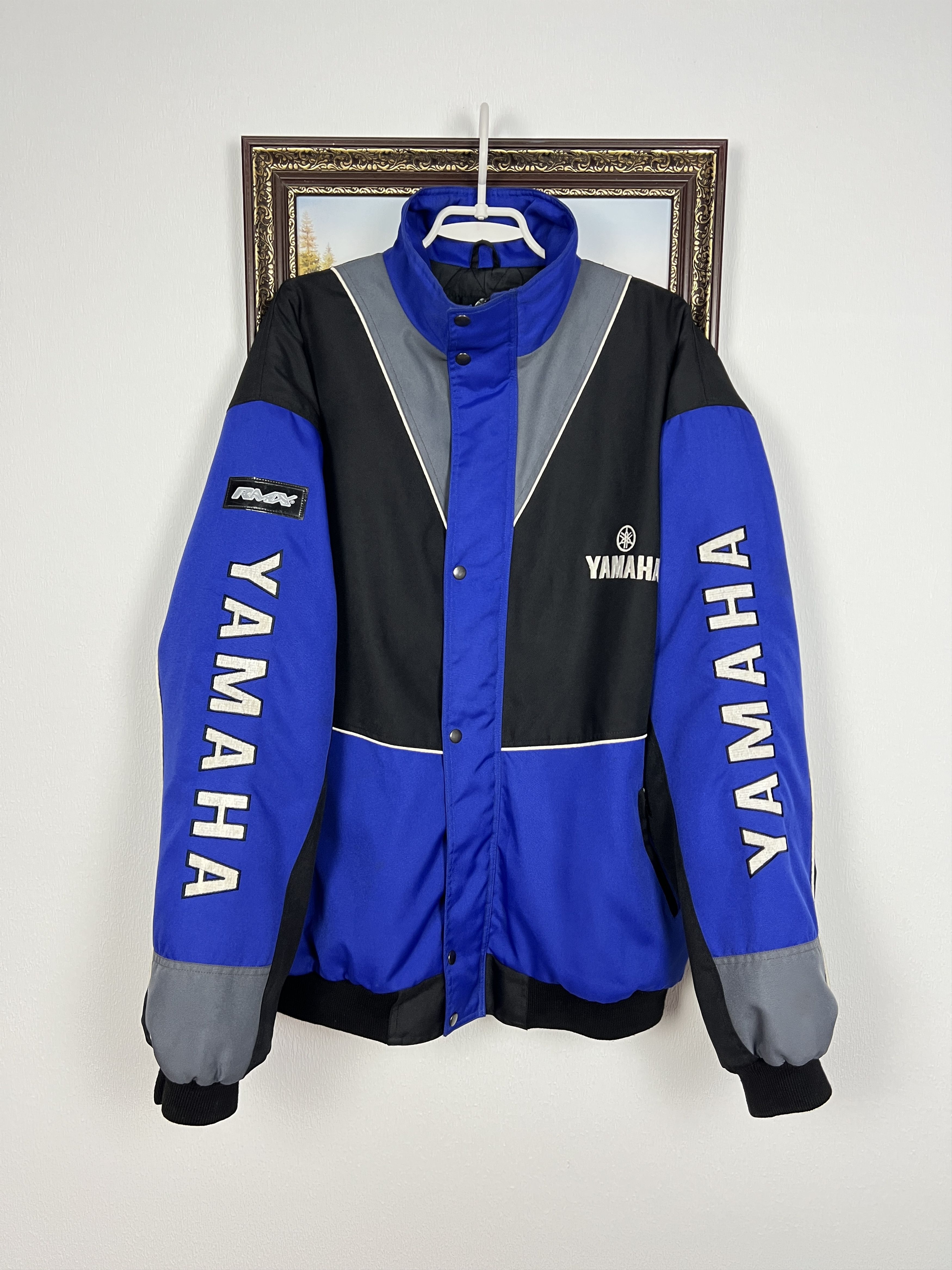 Yamaha Vintage Yamaha Racing Moto Jacket Motorcycle Biker Y2K Size US XXL / EU 58 / 5 - 1 Thumbnail