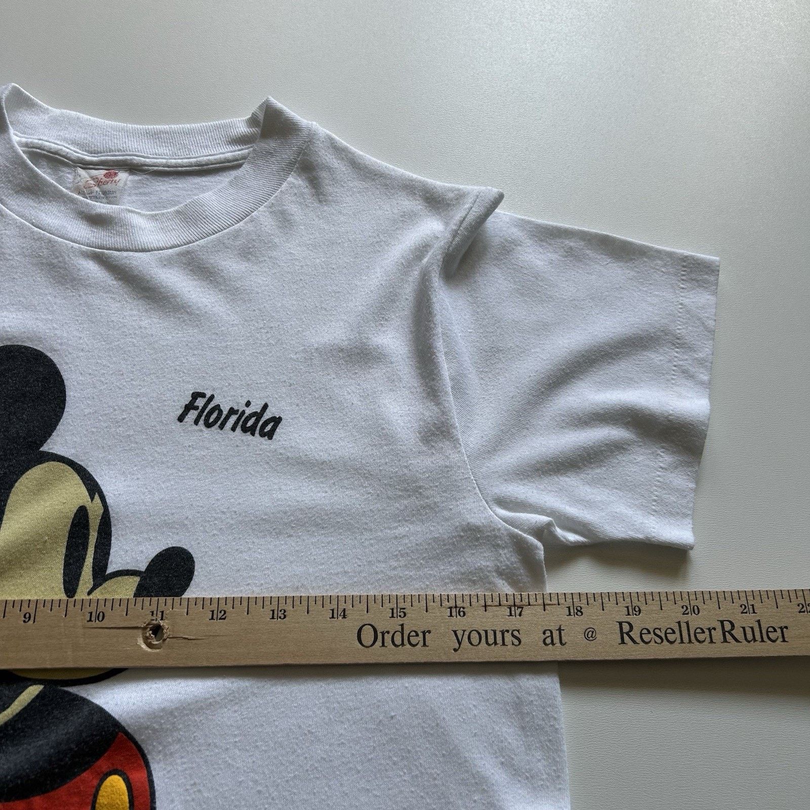 Disney Vintage 80s Mickey Mouse T-Shirt Disney Sherry Small USA Size US S / EU 44-46 / 1 - 3 Thumbnail