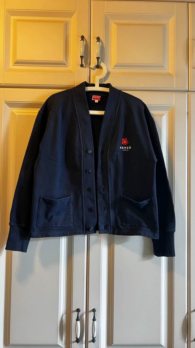 Kenzo KENZO Blue Vintage Sweatshirt Jacket - dmc Size US M / EU 48-50 / 2 - 1 Thumbnail