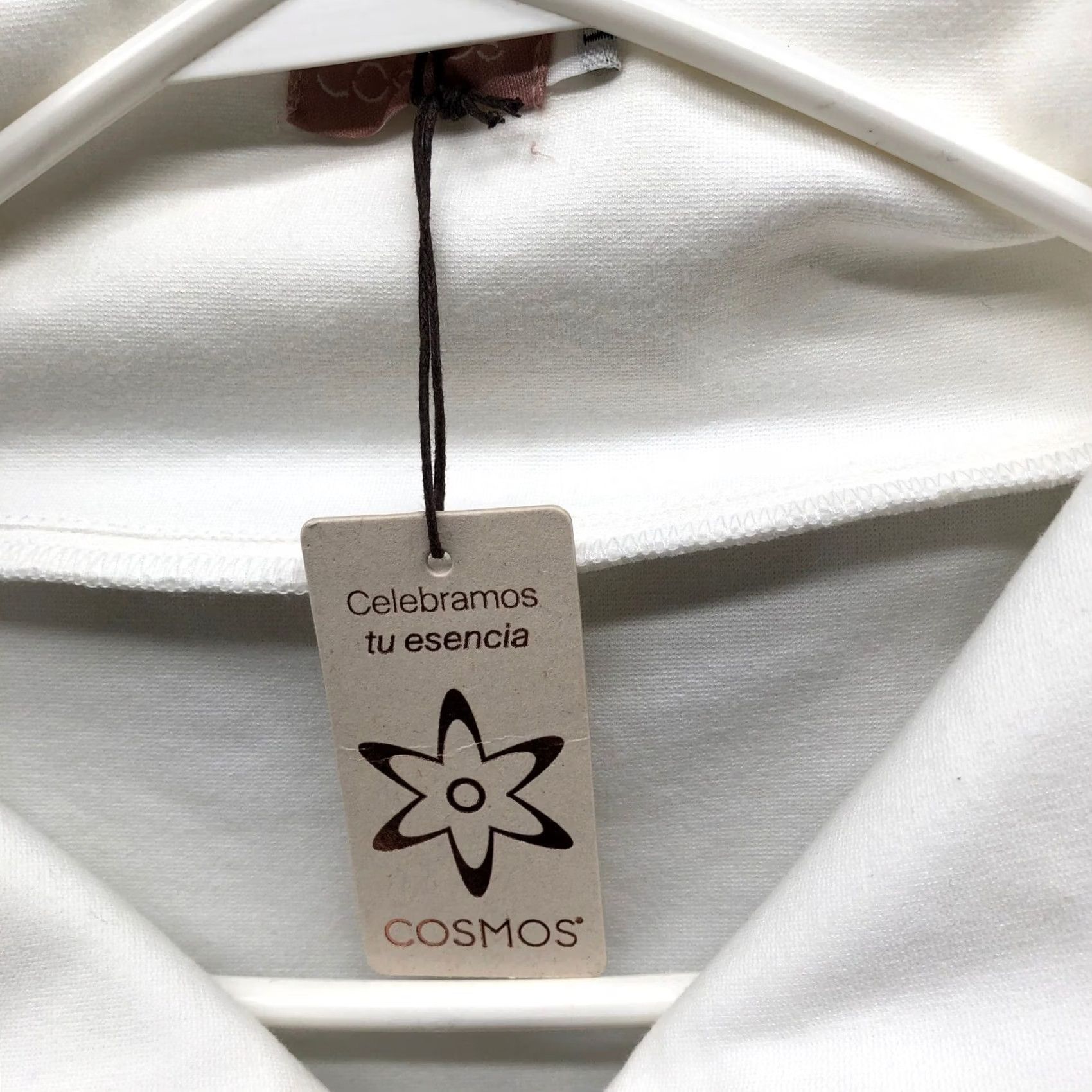 Vintage Cosmos Shirt Womens L NWT Sleeveless Dolman Sweatshirt Ivory Collared Zip Size L / US 10 / IT 46 - 5 Thumbnail