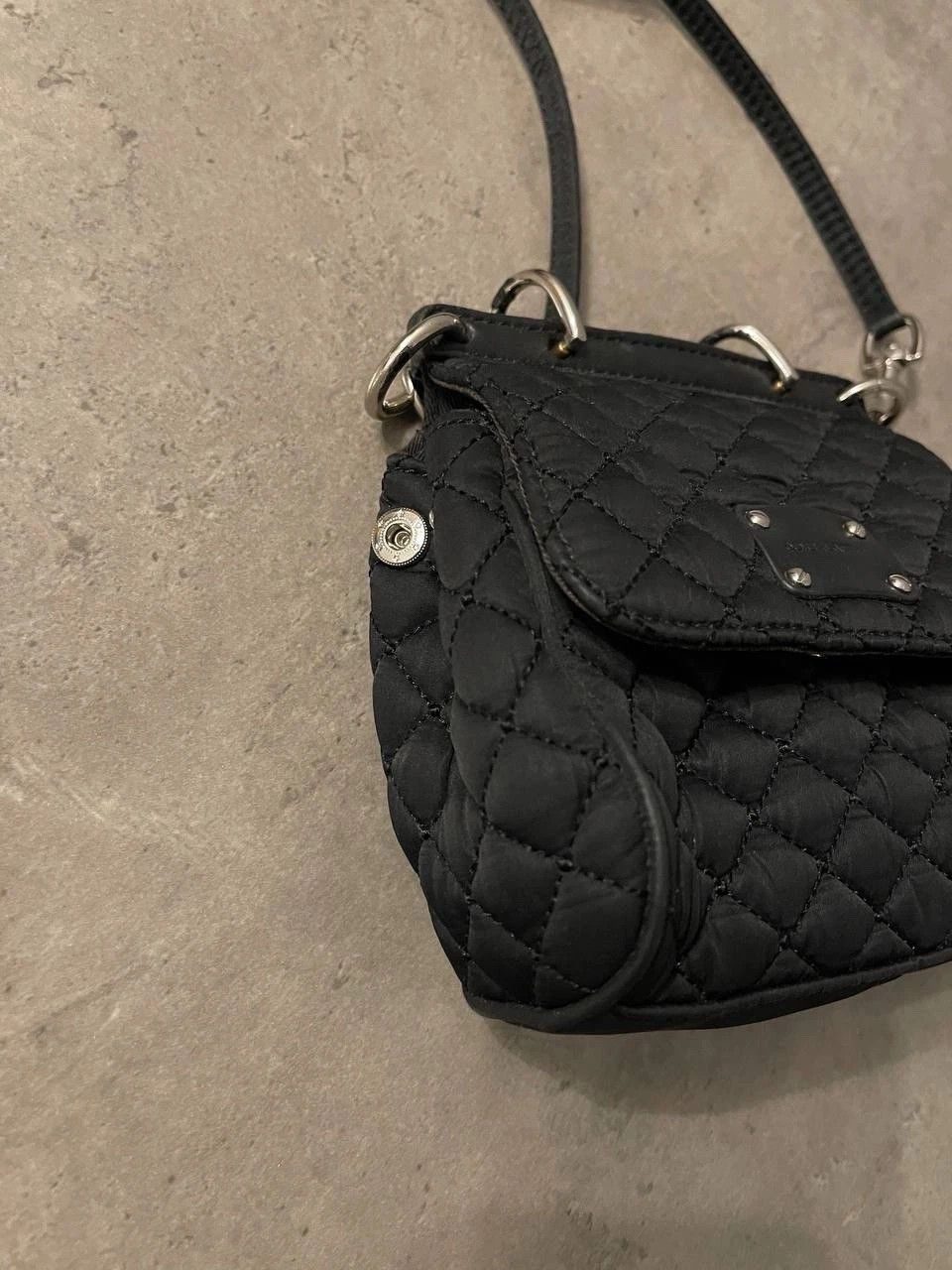 Dolce & Gabbana Vintage Dolce & Gabanna Nylon mini Bucket Bag Black Quilted Size ONE SIZE - 3 Thumbnail
