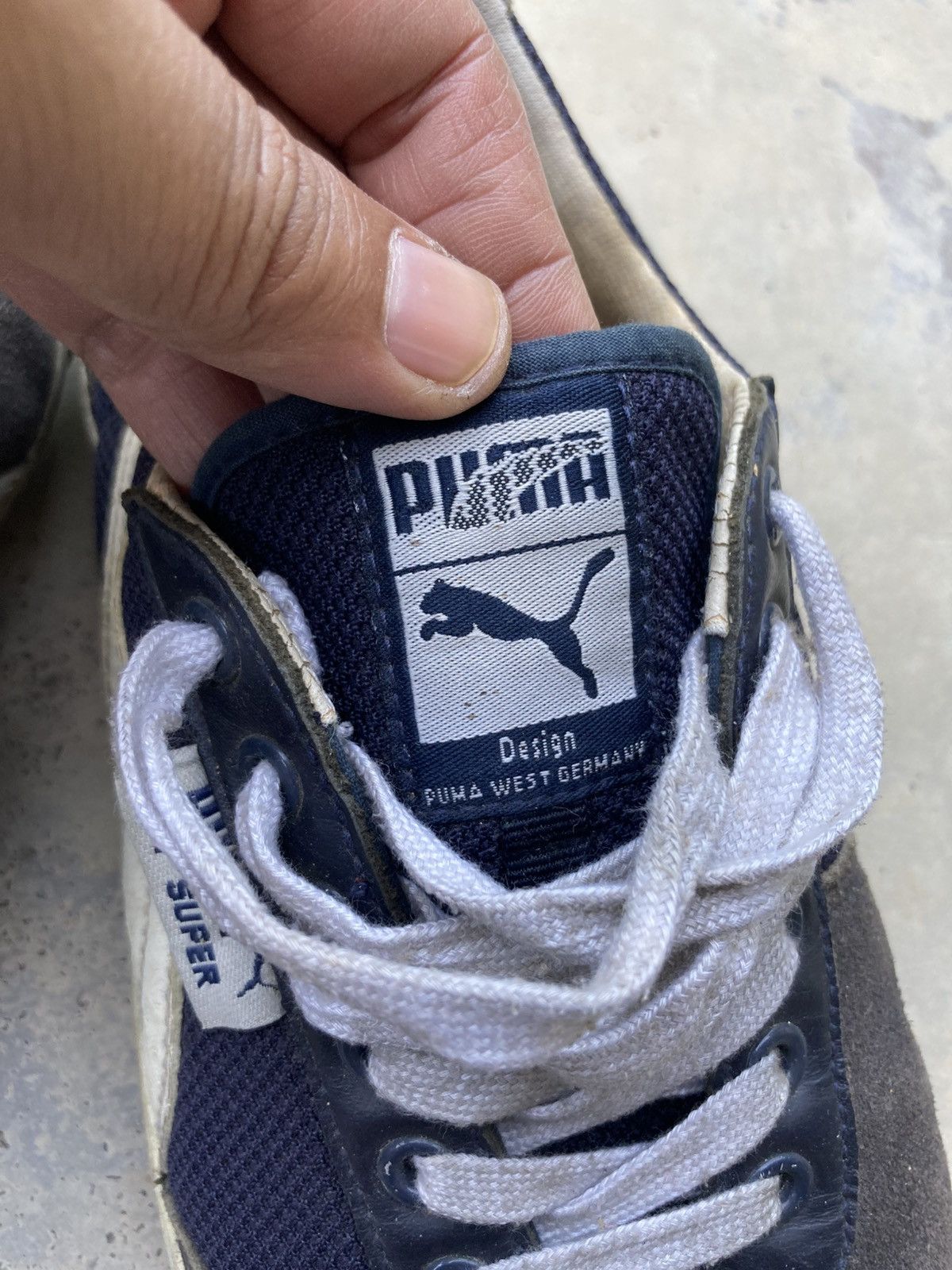 Puma × Vintage Vintage Puma TT Super Low Sneakers Shoe Size US 8.5 / EU 41-42 - 5 Thumbnail