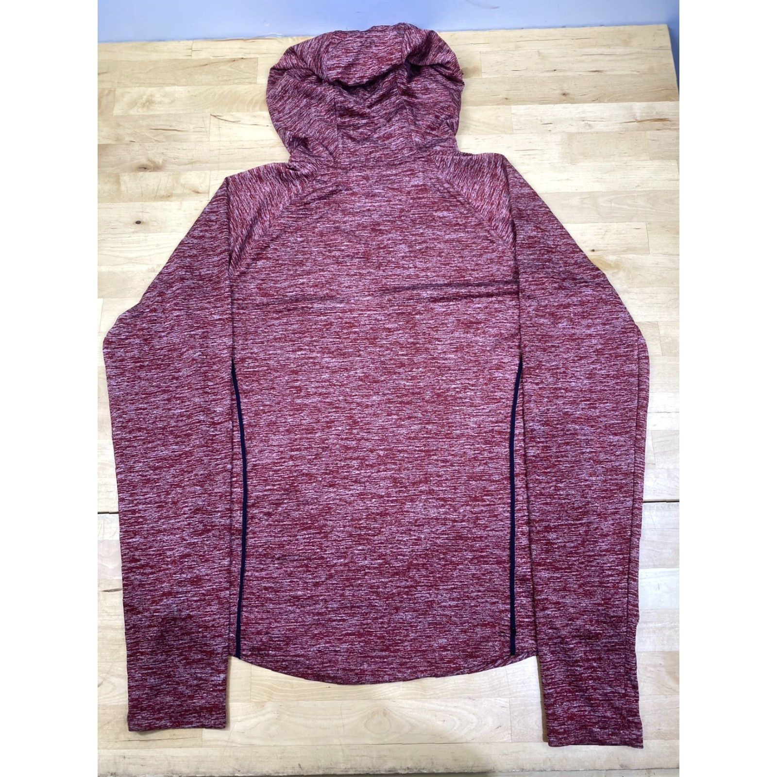 Under Armour Under armour Hoodie Mens M Pullover Red Lightweight Heather Logo Outdoor Sports Star Performance Cross Training Running Gym & Training Size US M / EU 48-50 / 2 - 2 Thumbnail