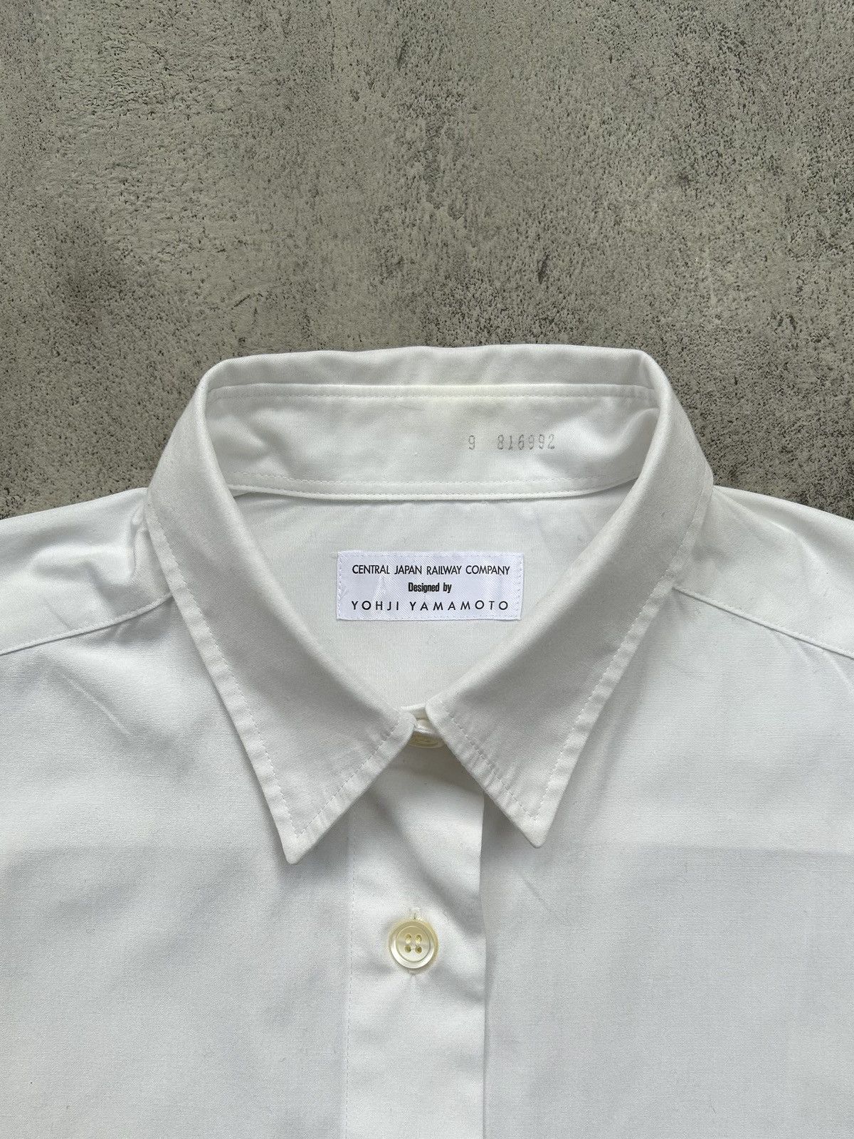 Yohji Yamamoto Yohji Yamamoto for CJRC Uniform Shirt Size S / US 4 / IT 40 - 2 Thumbnail