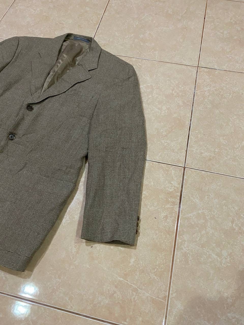 Japanese Brand Vintage 90s Kent Traditional Men Wool Blazer Made In Japan Size US M / EU 48-50 / 2 - 2 Thumbnail