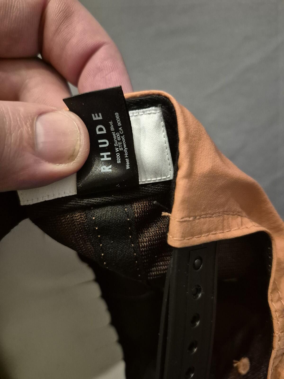 Rhude Rhude Orange Sport Logo Snapback Hat Size ONE SIZE - 6 Thumbnail