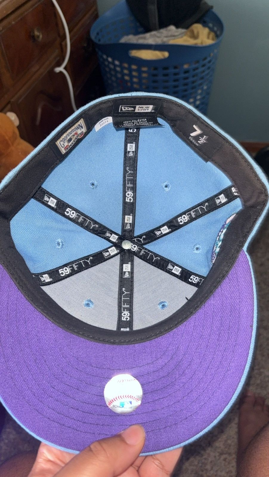 Hat Club × MLB × New Era Toronto Blue Jays MLB New Era Exclusive Fitted Hat Club Size ONE SIZE - 3 Thumbnail