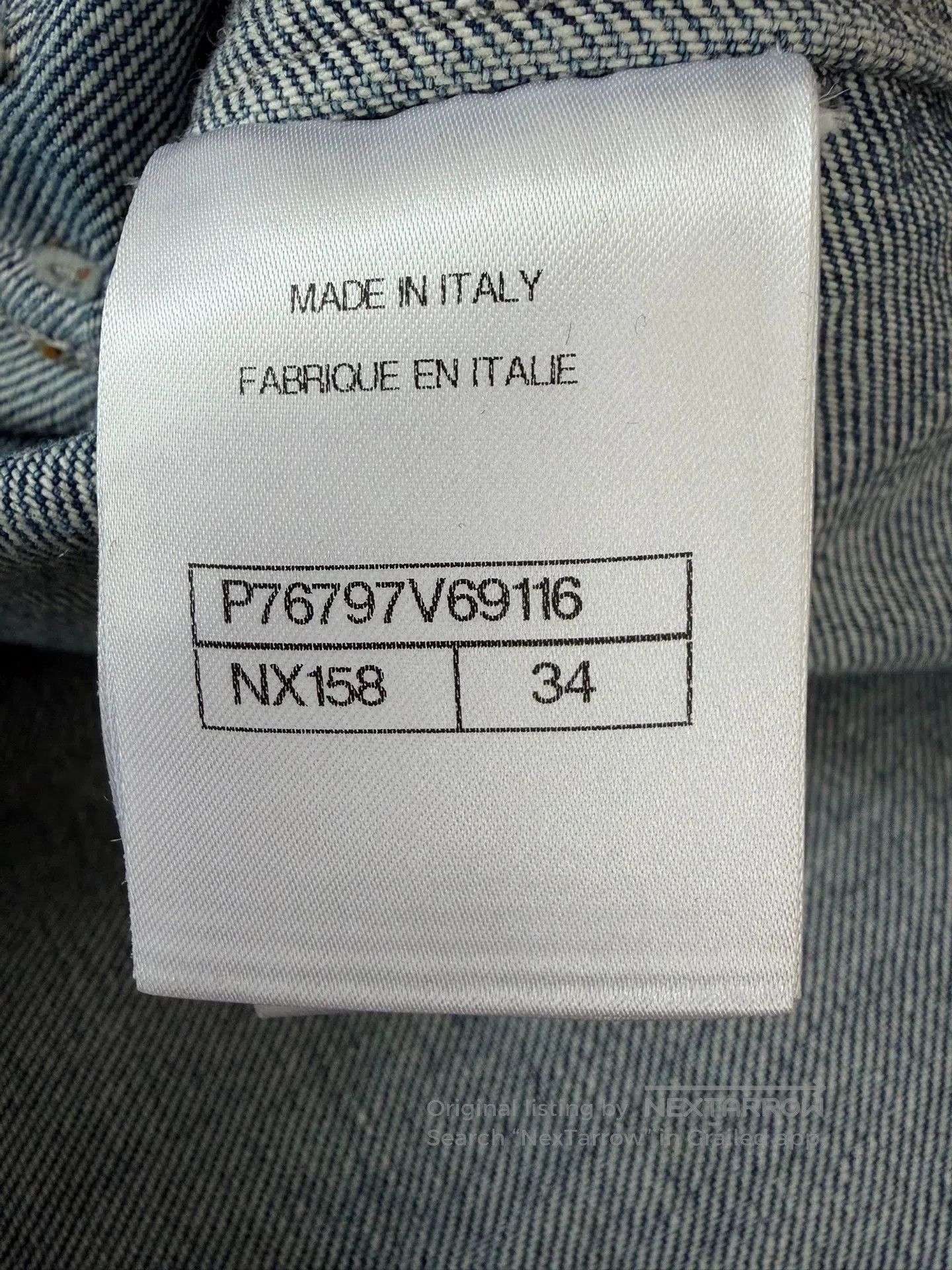 Chanel Chanel 24S Denim pullover. Size US XS / EU 42 / 0 - 6 Thumbnail