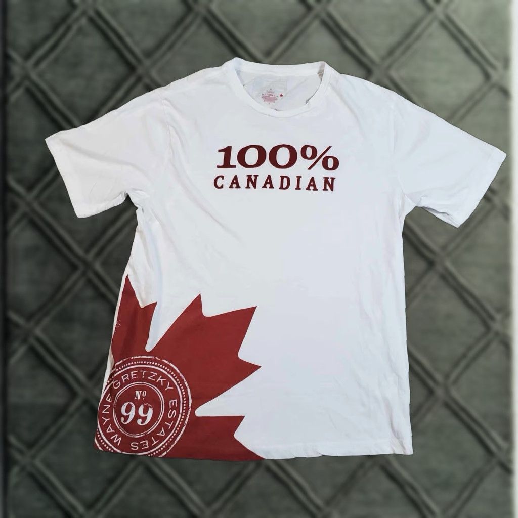 Vintage Wayne Gretzky’s Official Winery T Shirt Adult Medium Whiskey M Size US M / EU 48-50 / 2 - 1 Thumbnail