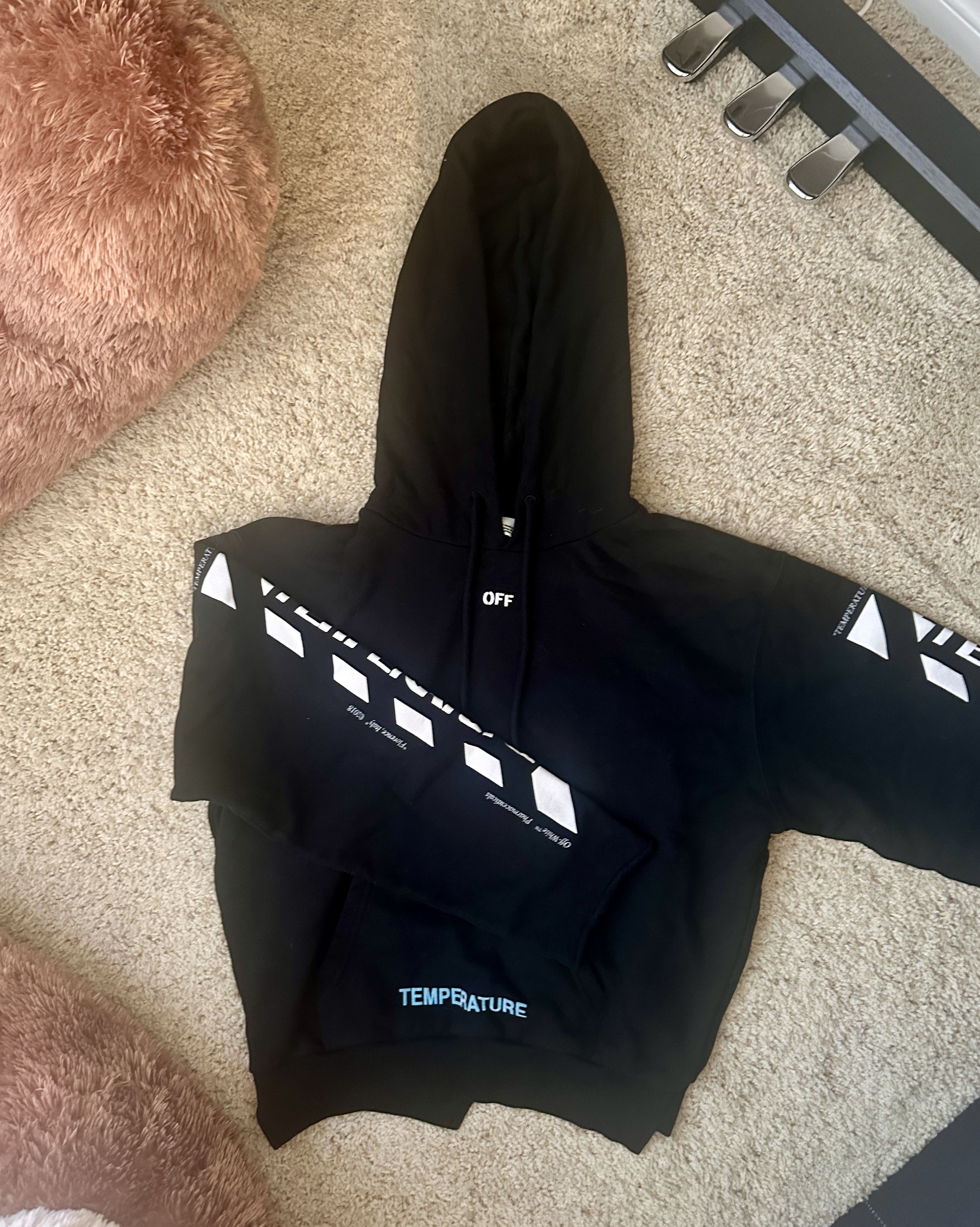 Off-White Off-White “Temperature” Crop Hoodie Size US XS / EU 42 / 0 - 2 Thumbnail