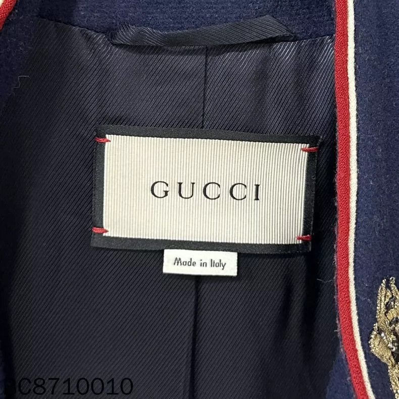 Gucci Gucci Double G Buttons Bee Coat-2506 Size US M / EU 48-50 / 2 - 6 Thumbnail