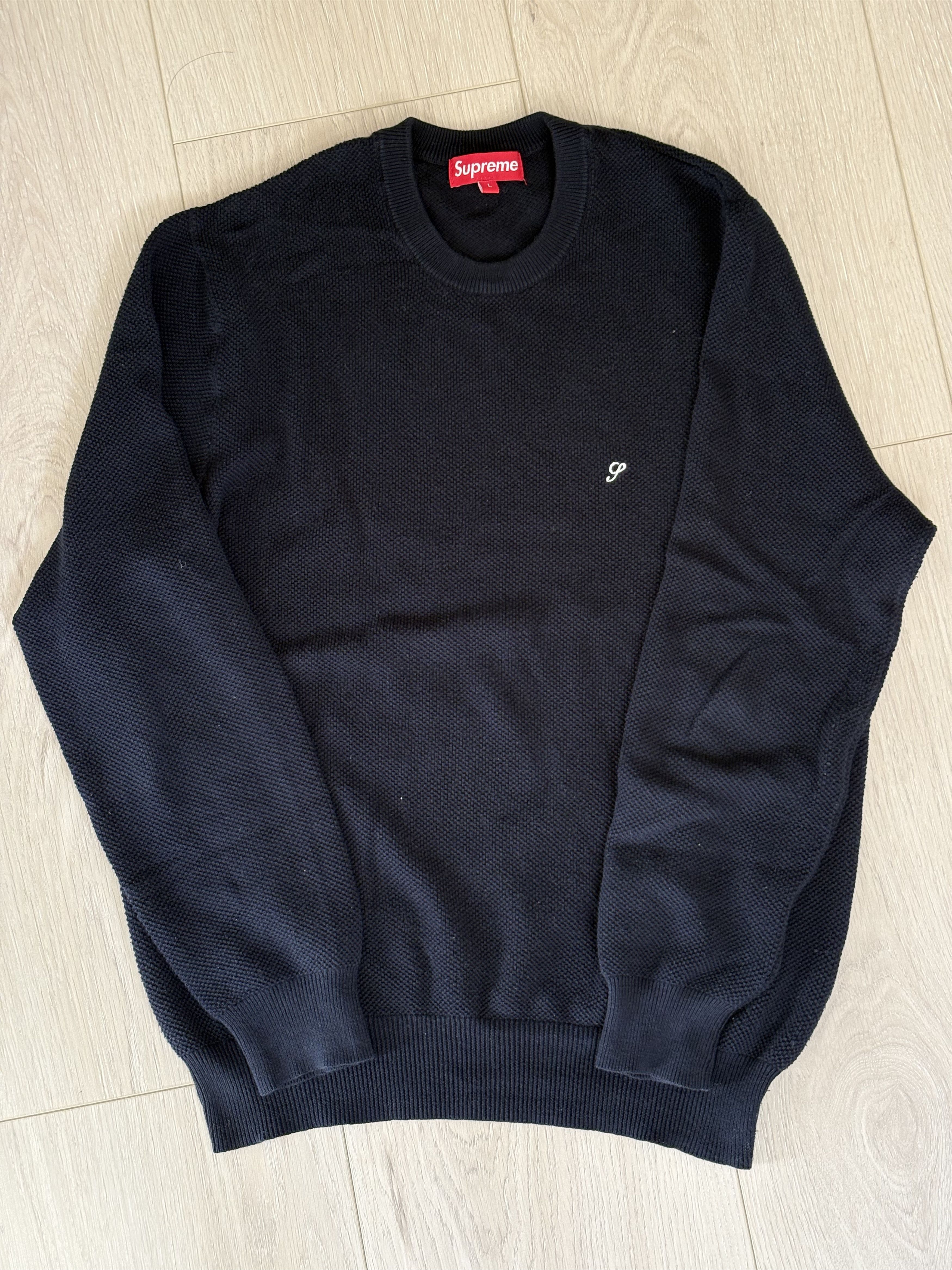 Supreme Birdseye Pique Sweater SS 2012 Size US L / EU 52-54 / 3 - 1 Thumbnail